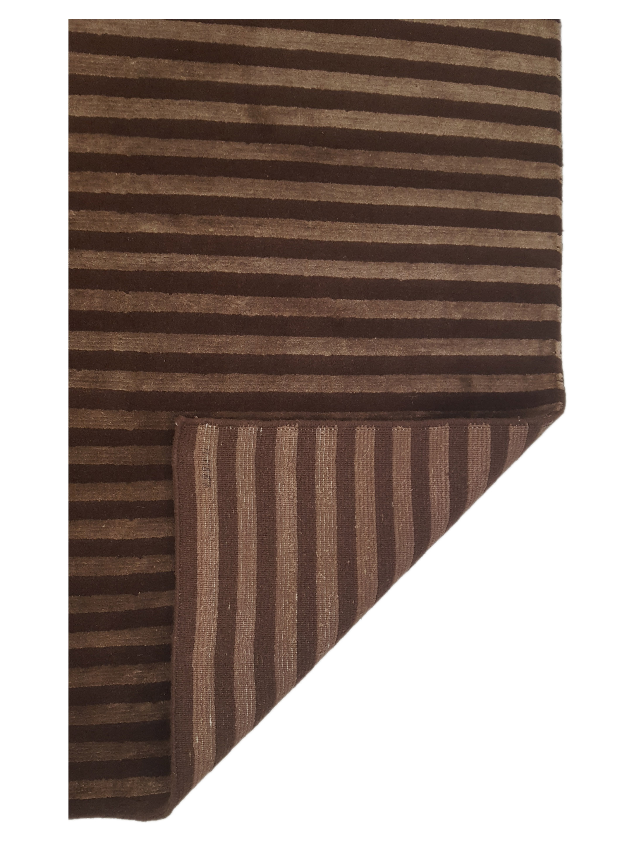 Boca Hand Knotted Brown 6x9 - Image 5 of 5