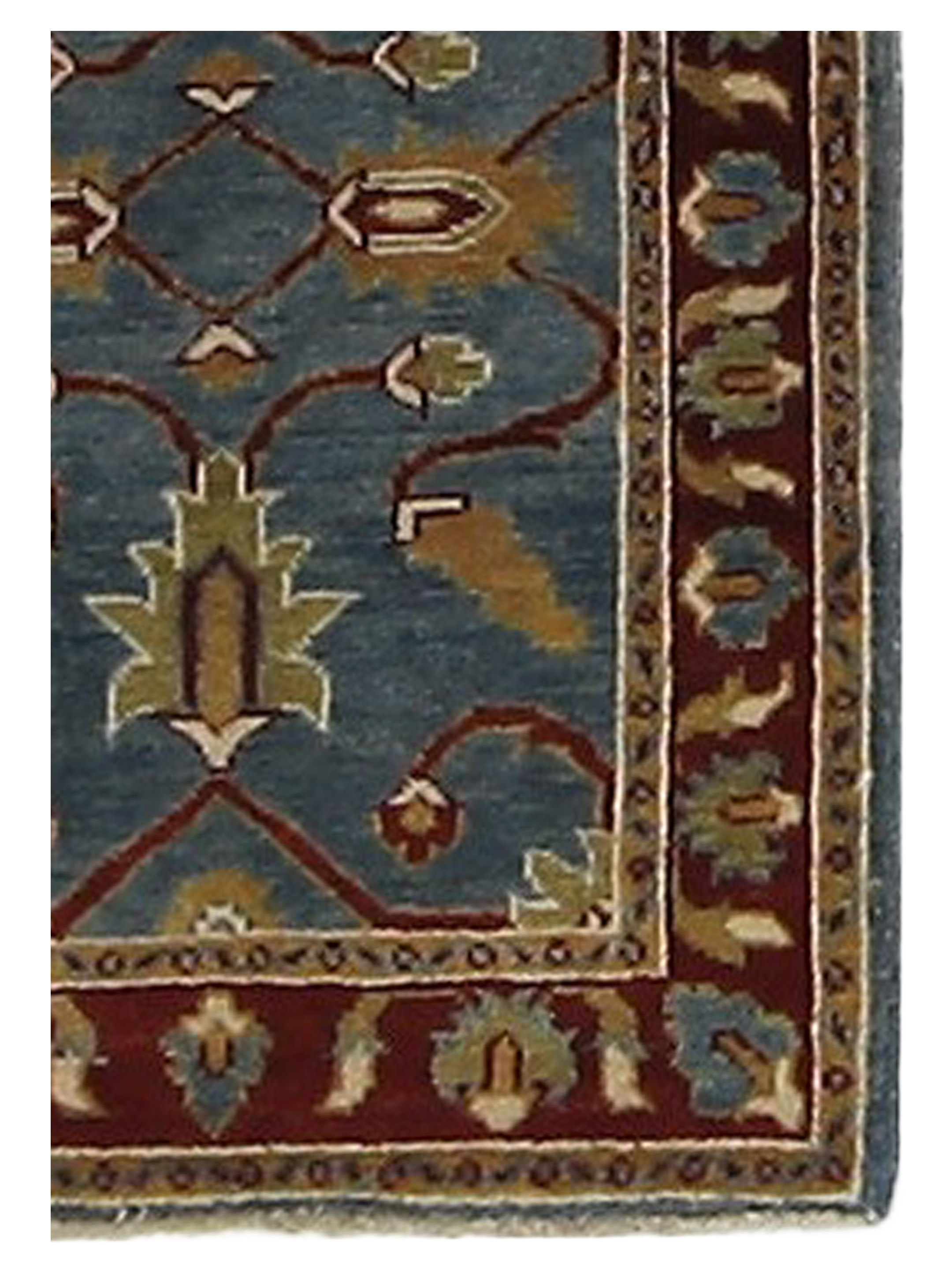 Ziegler Hand Knotted Blue 2x3 - Image 3 of 6