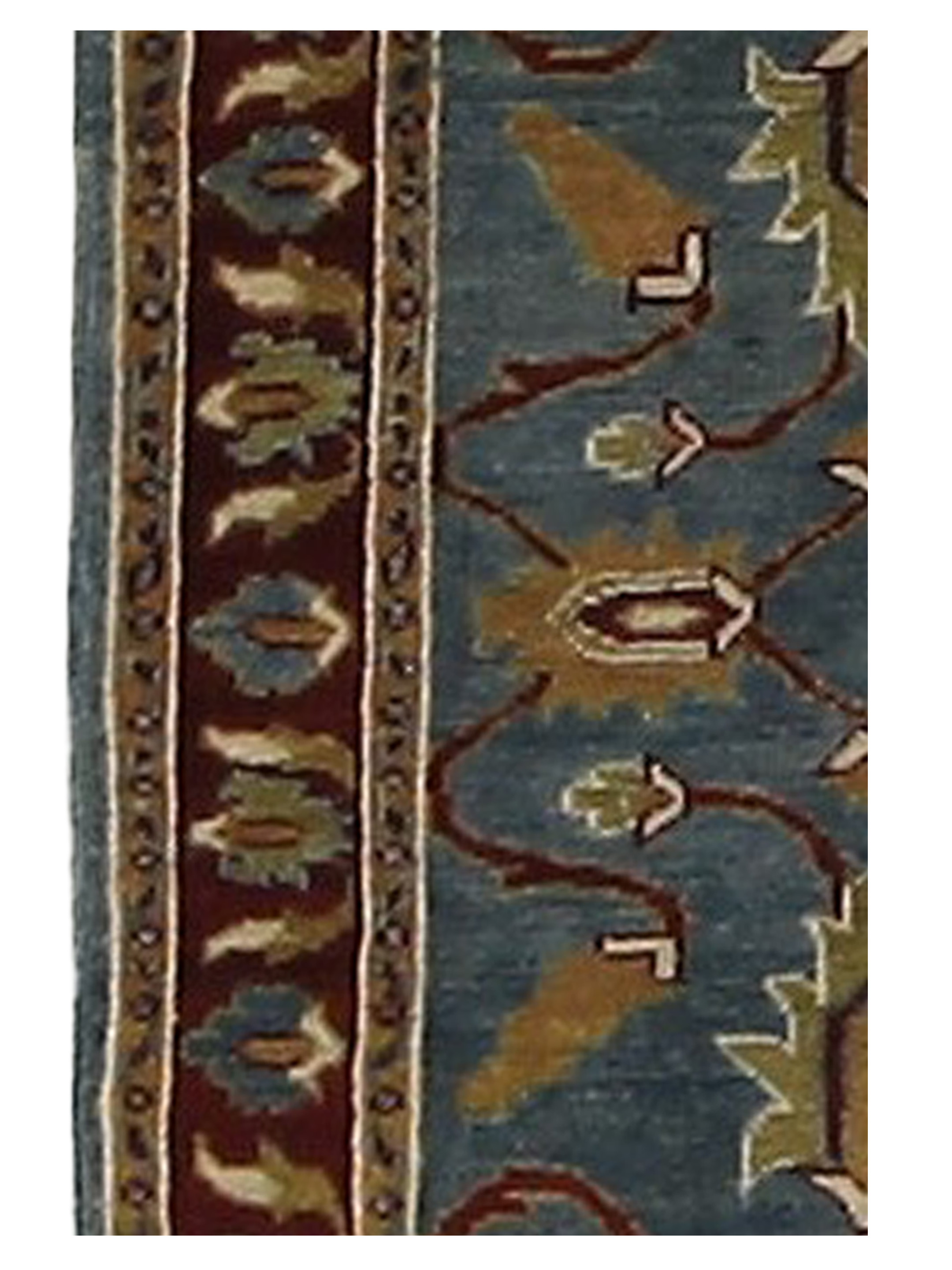 Ziegler Hand Knotted Blue 2x3 - Image 4 of 6