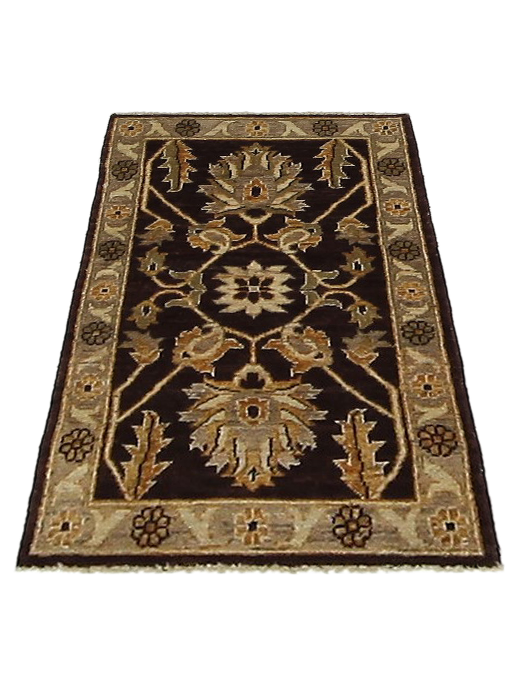 Ziegler Hand Knotted Brown 2x3 - Image 2 of 7