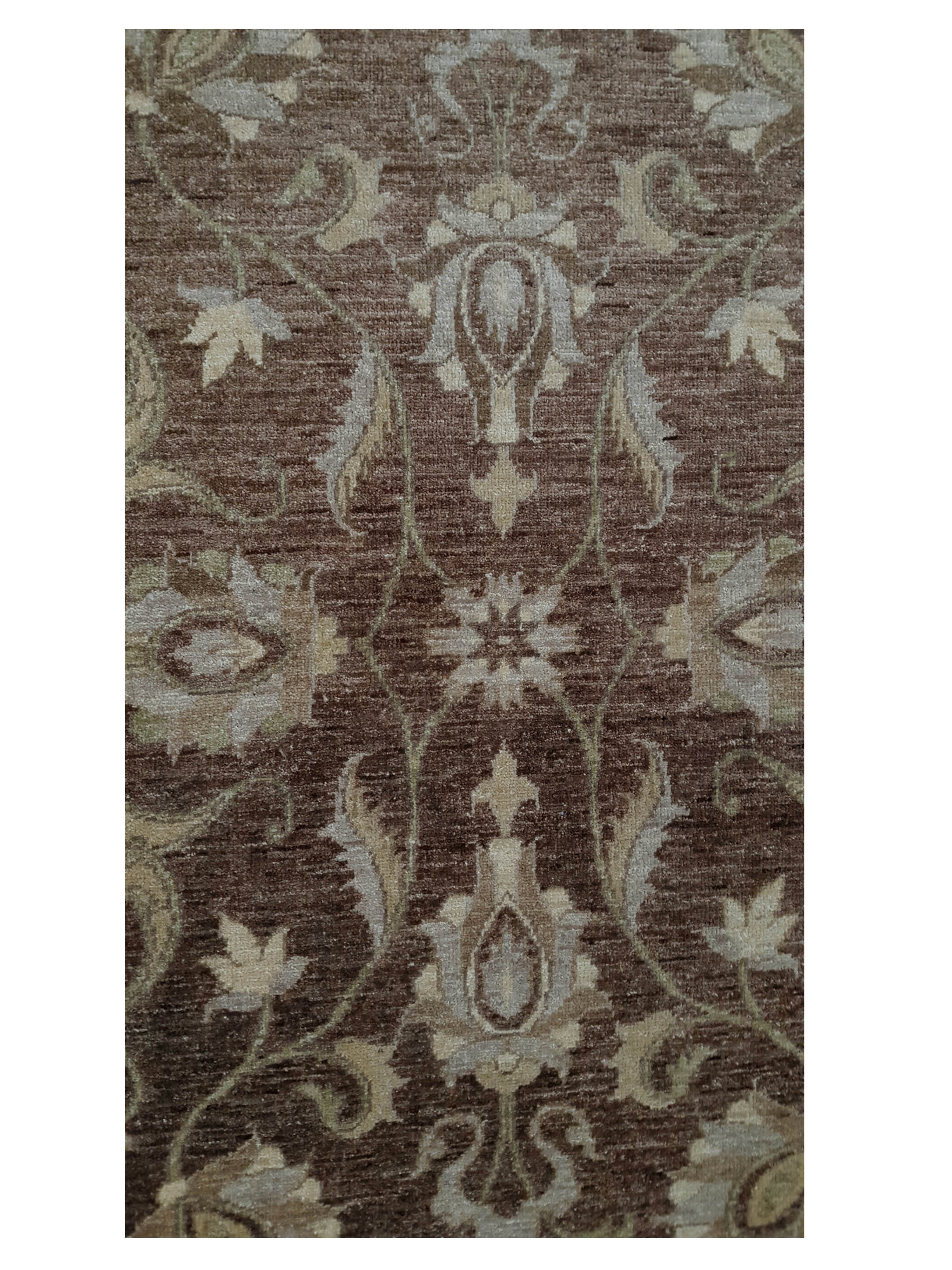 Ziegler Hand Knotted Brown 2x3 - Image 4 of 7