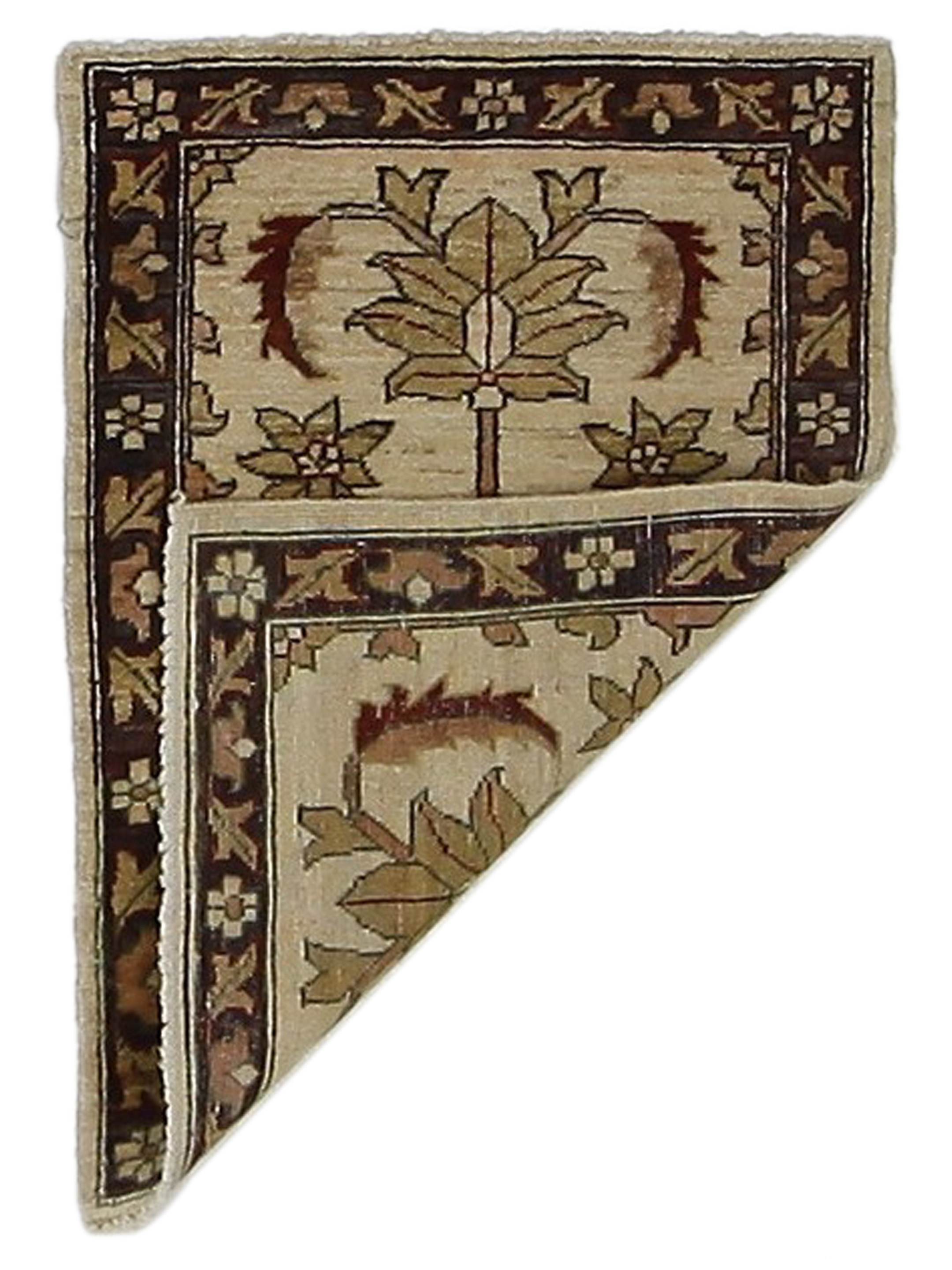 Ziegler Hand Knotted Gold 2x3 - Image 5 of 6
