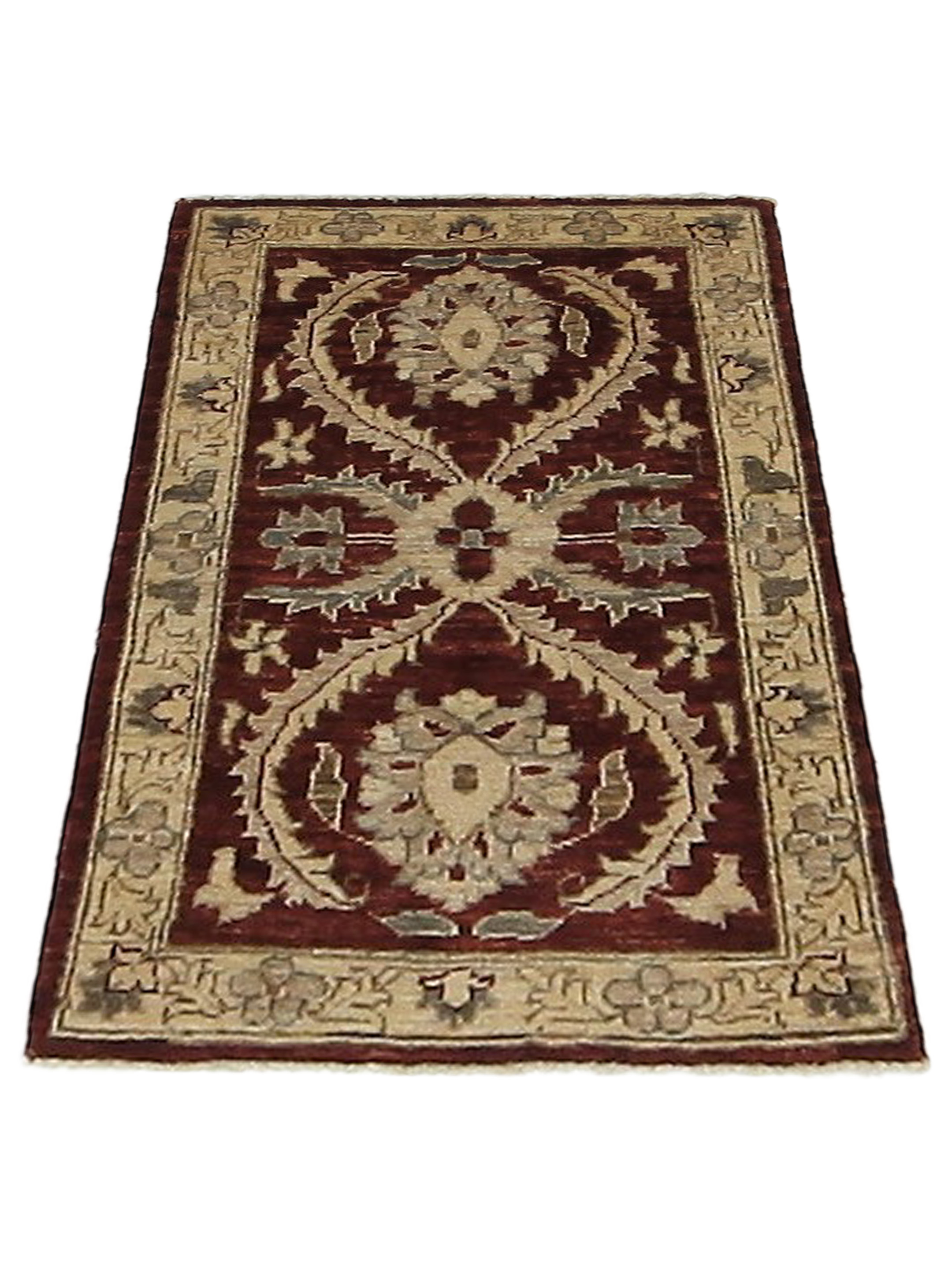 Ziegler Hand Knotted Red 2x3 - Image 2 of 6