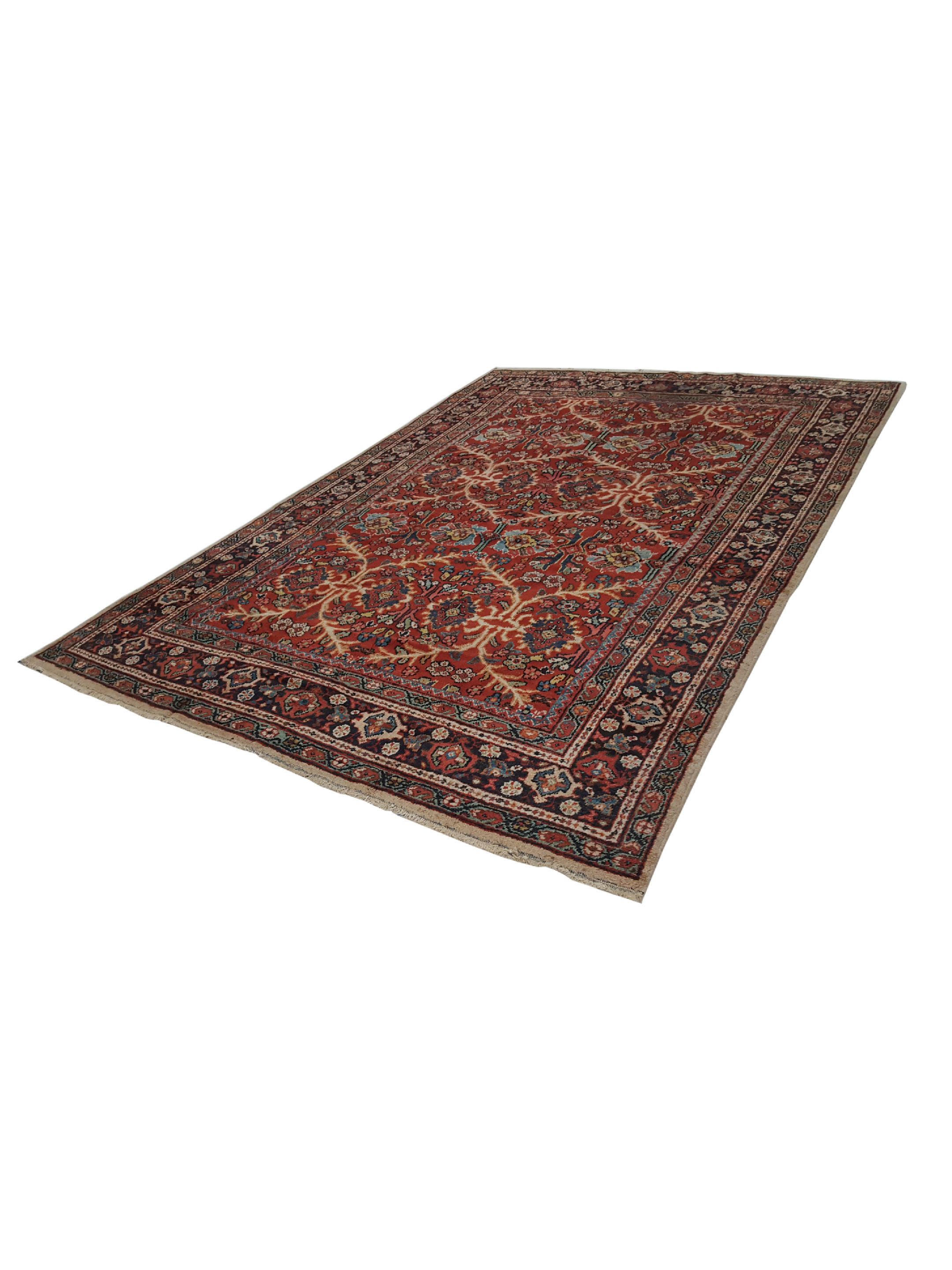 Antique Mahal Rust 7x10 - Image 6 of 6