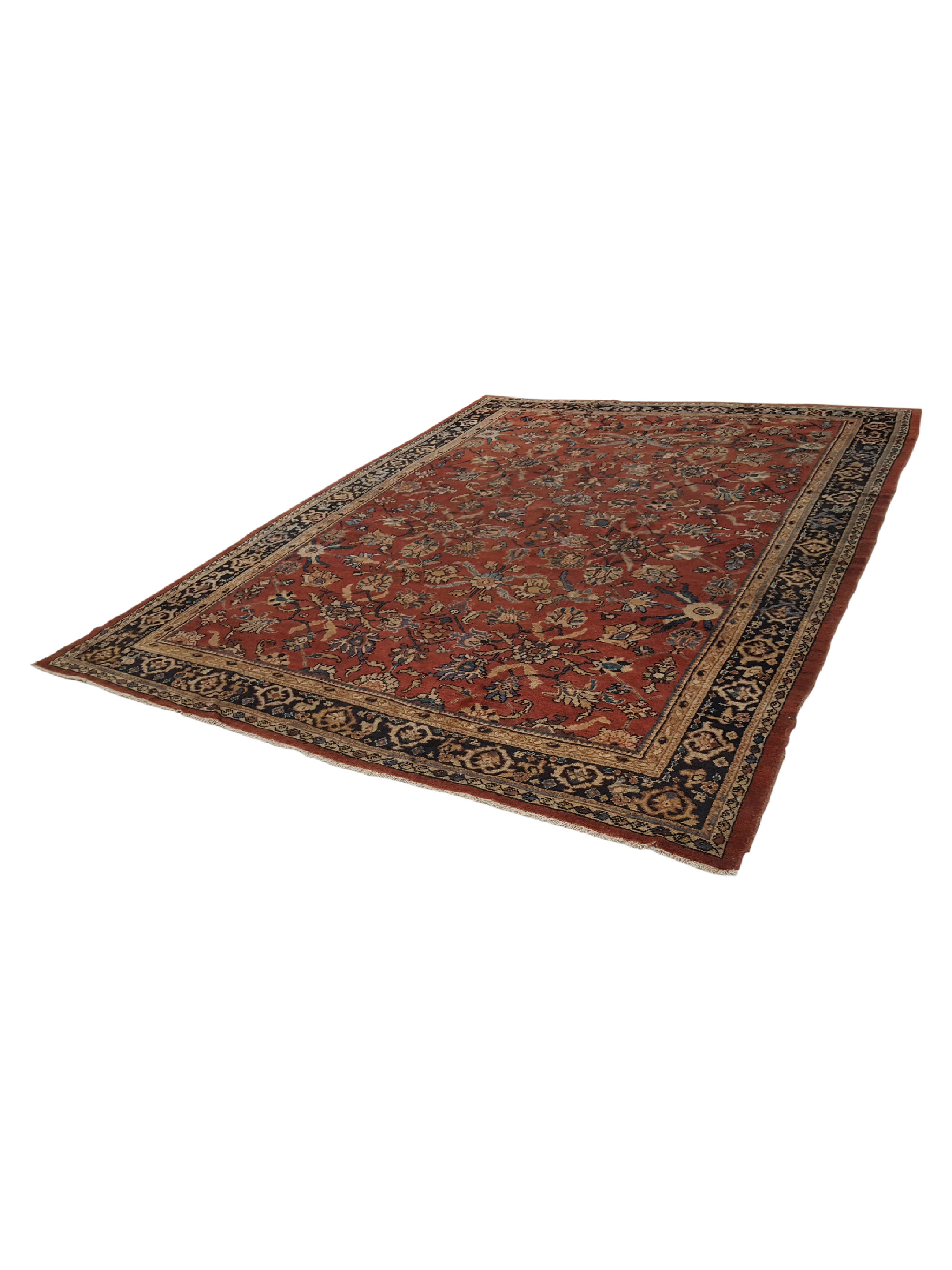 Antique Mahal Rust 8x11 - Image 6 of 6