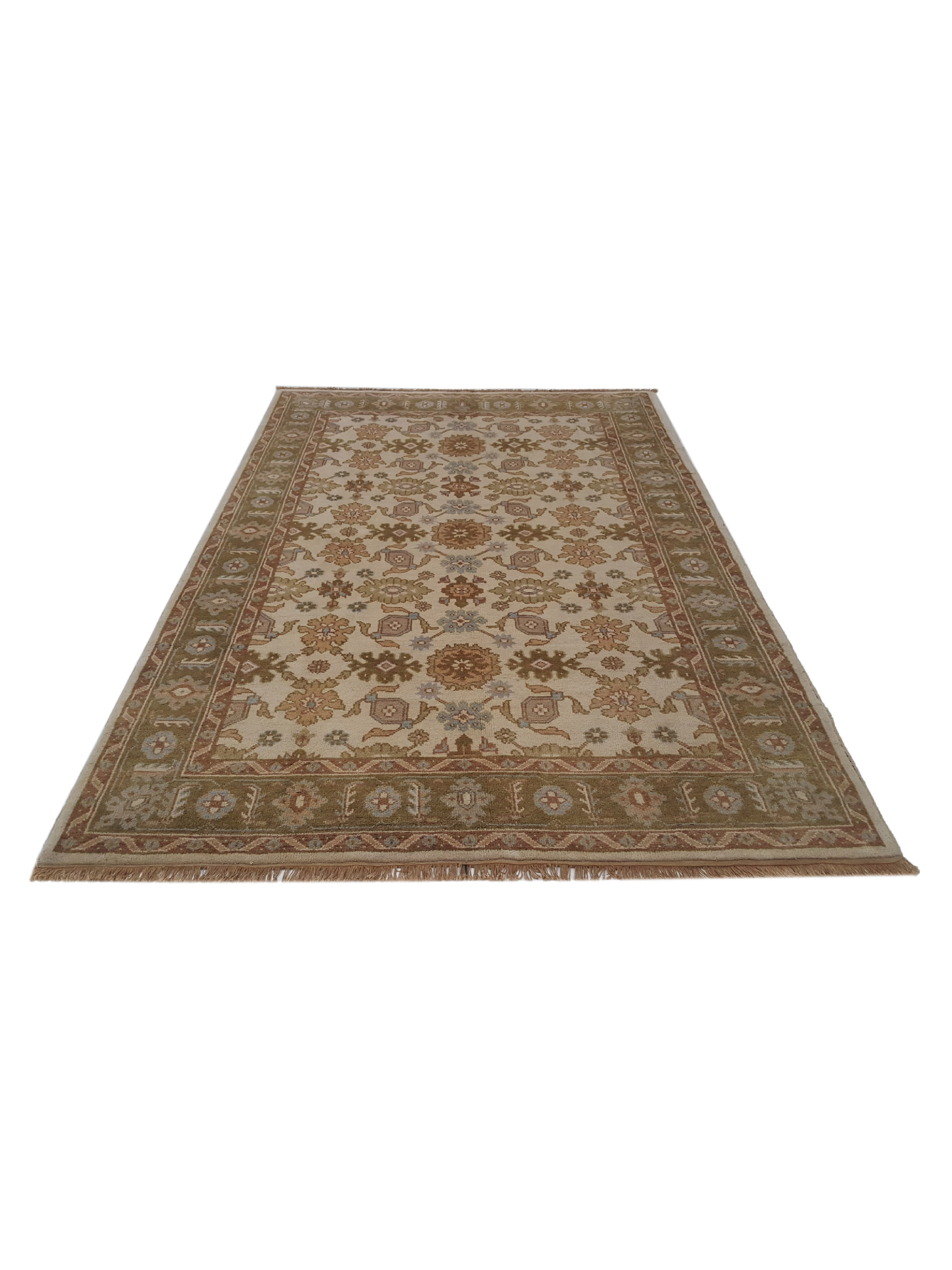 Marco Hand Knotted Beige 6x9 - Image 2 of 6