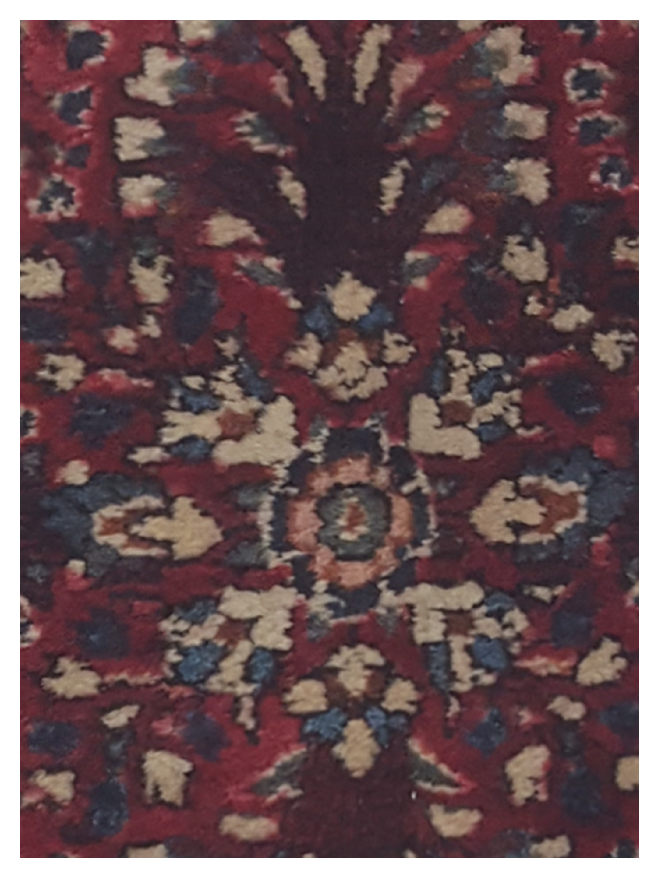 Antique Sarouk Rust 2x3 - Image 4 of 5