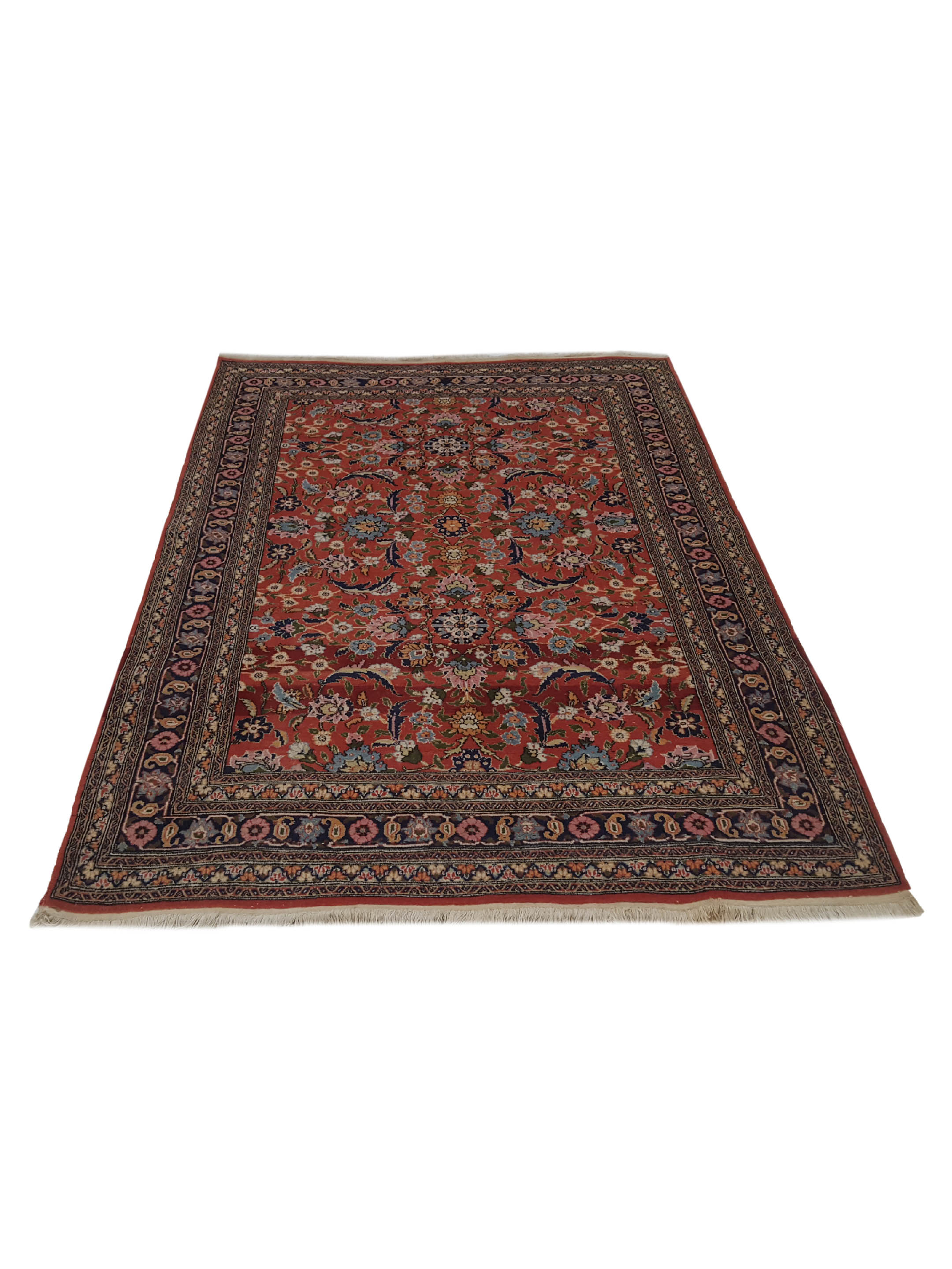 Antique Esfahan Rust 5x7 - Image 2 of 6