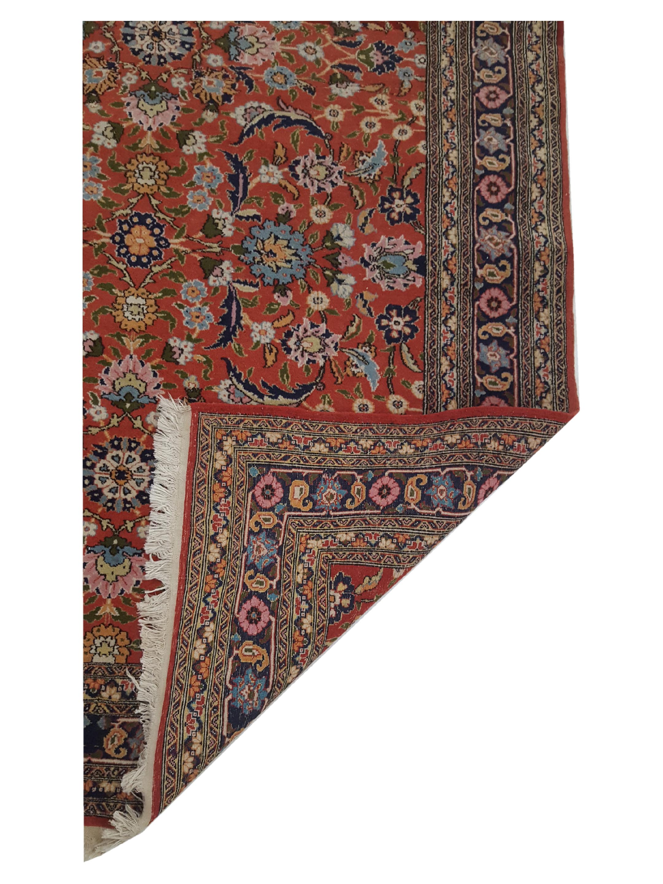 Antique Esfahan Rust 5x7 - Image 3 of 6