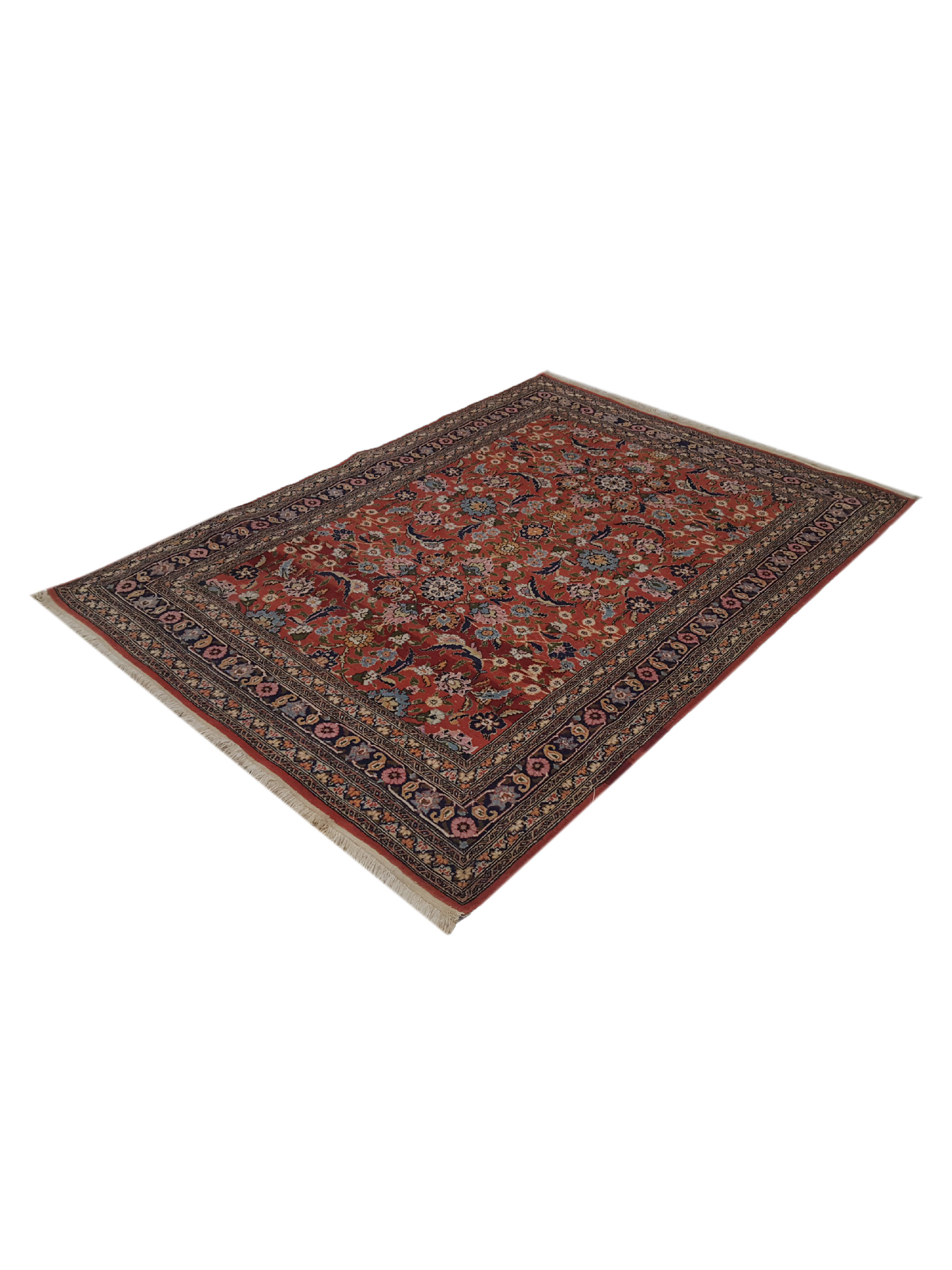 Antique Esfahan Rust 5x7 - Image 6 of 6