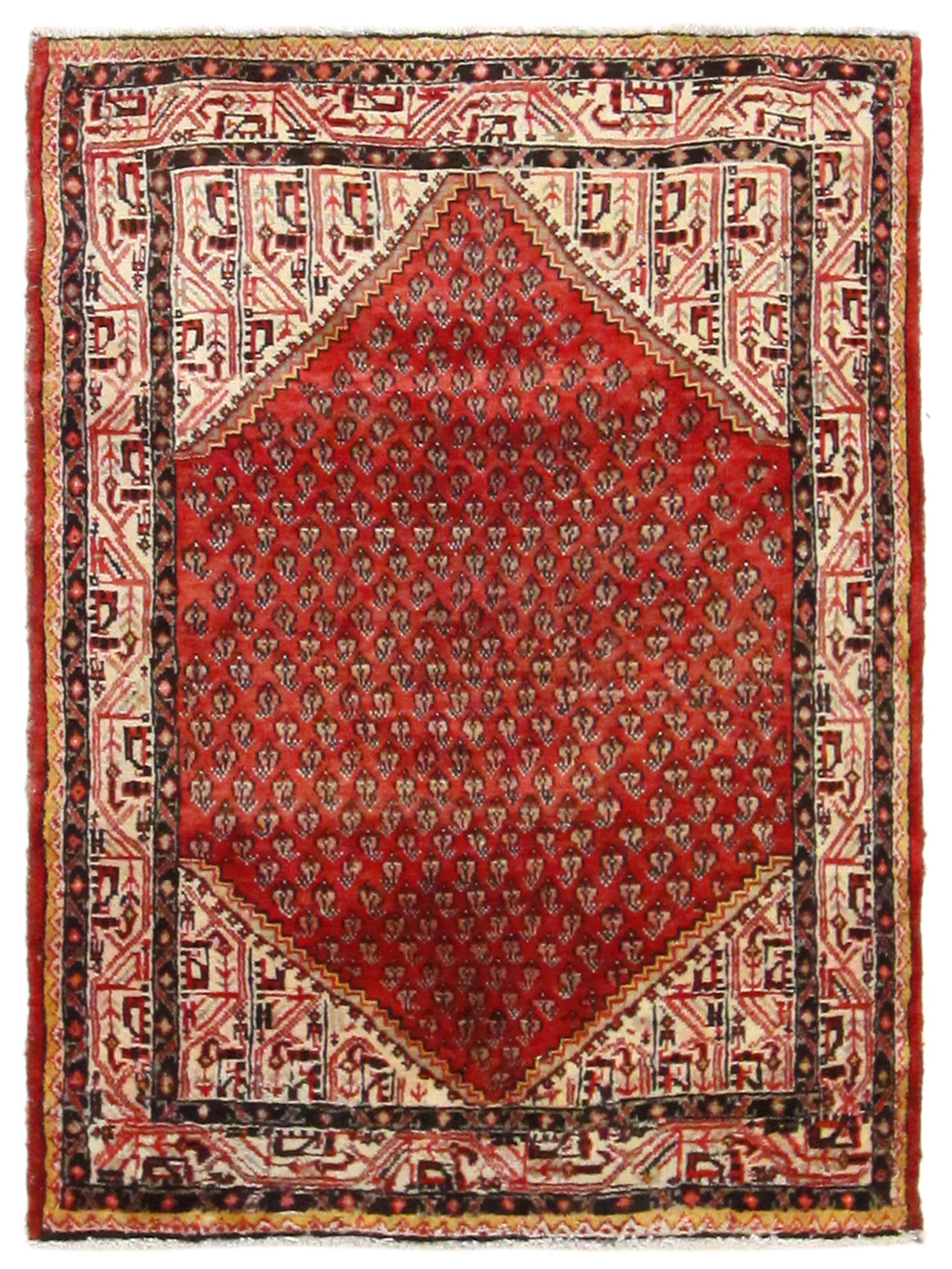 Antique Hamadan Red 4x6