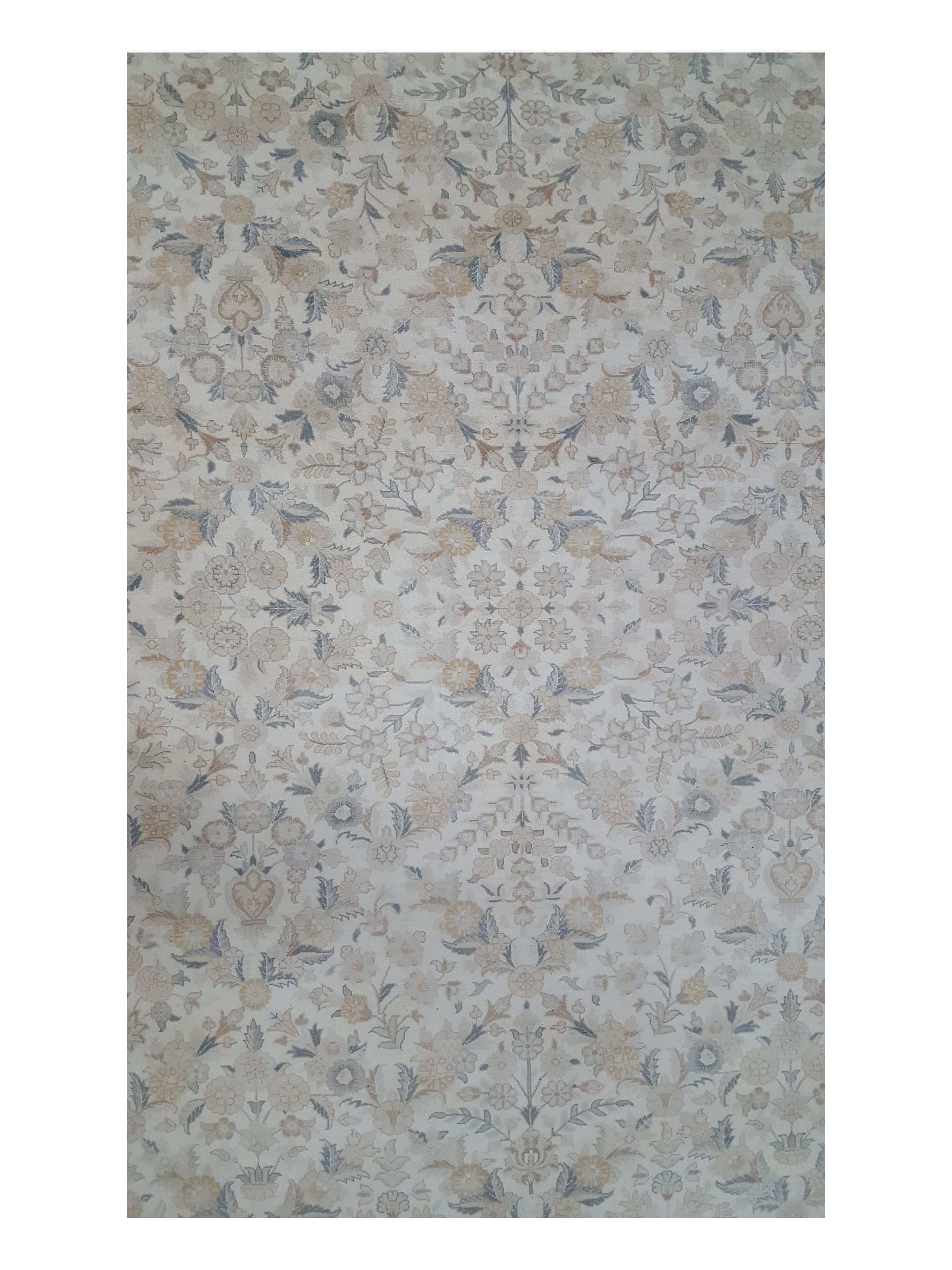 Classic Hand Knotted Ivory 12x15 - Image 5 of 6
