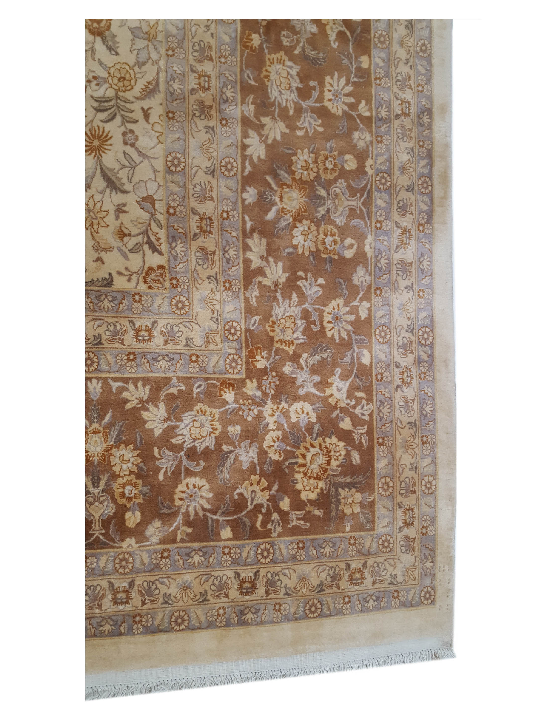 Classic Hand Knotted Ivory 13x20 - Image 4 of 6