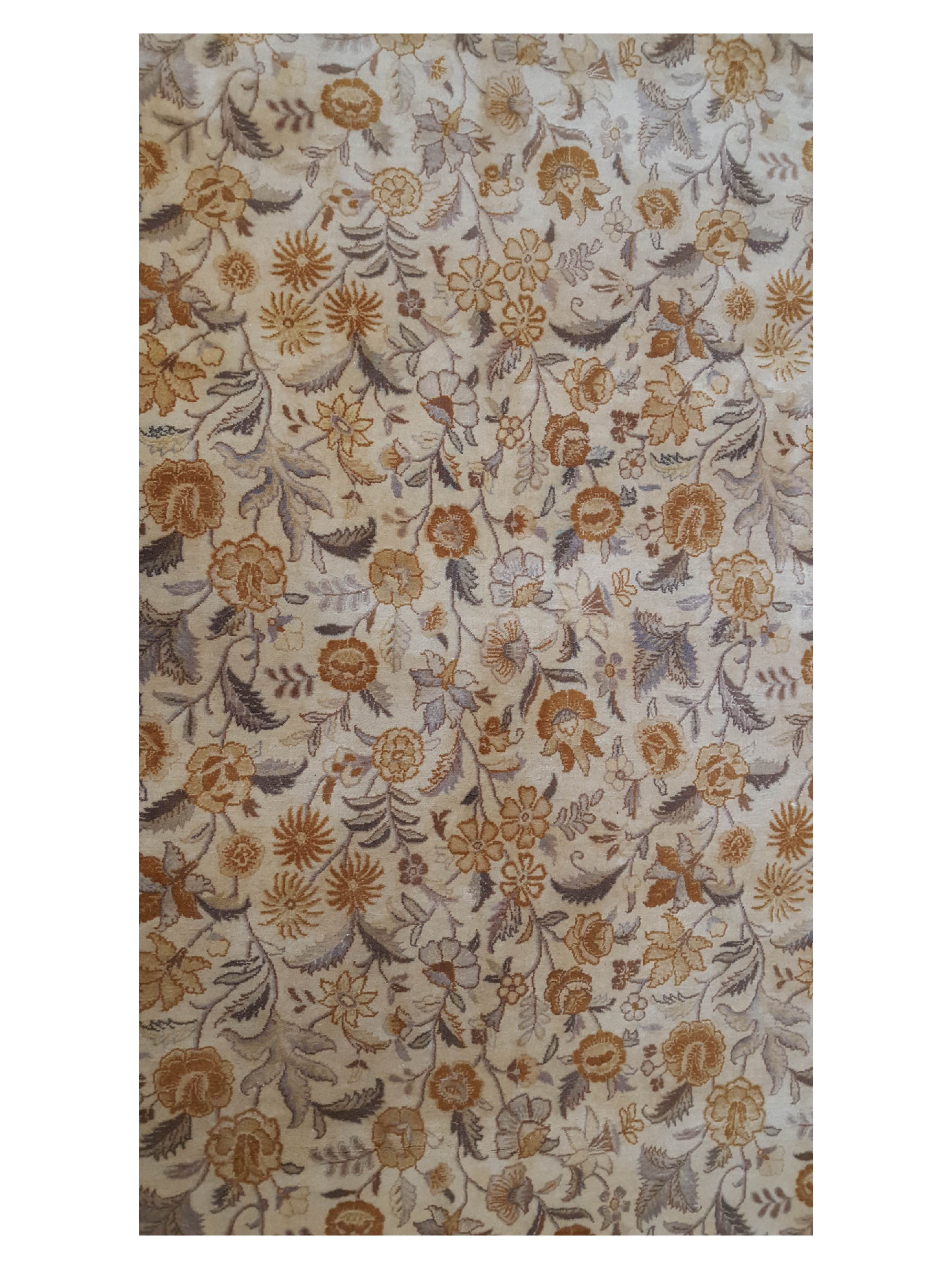 Classic Hand Knotted Ivory 13x20 - Image 5 of 6
