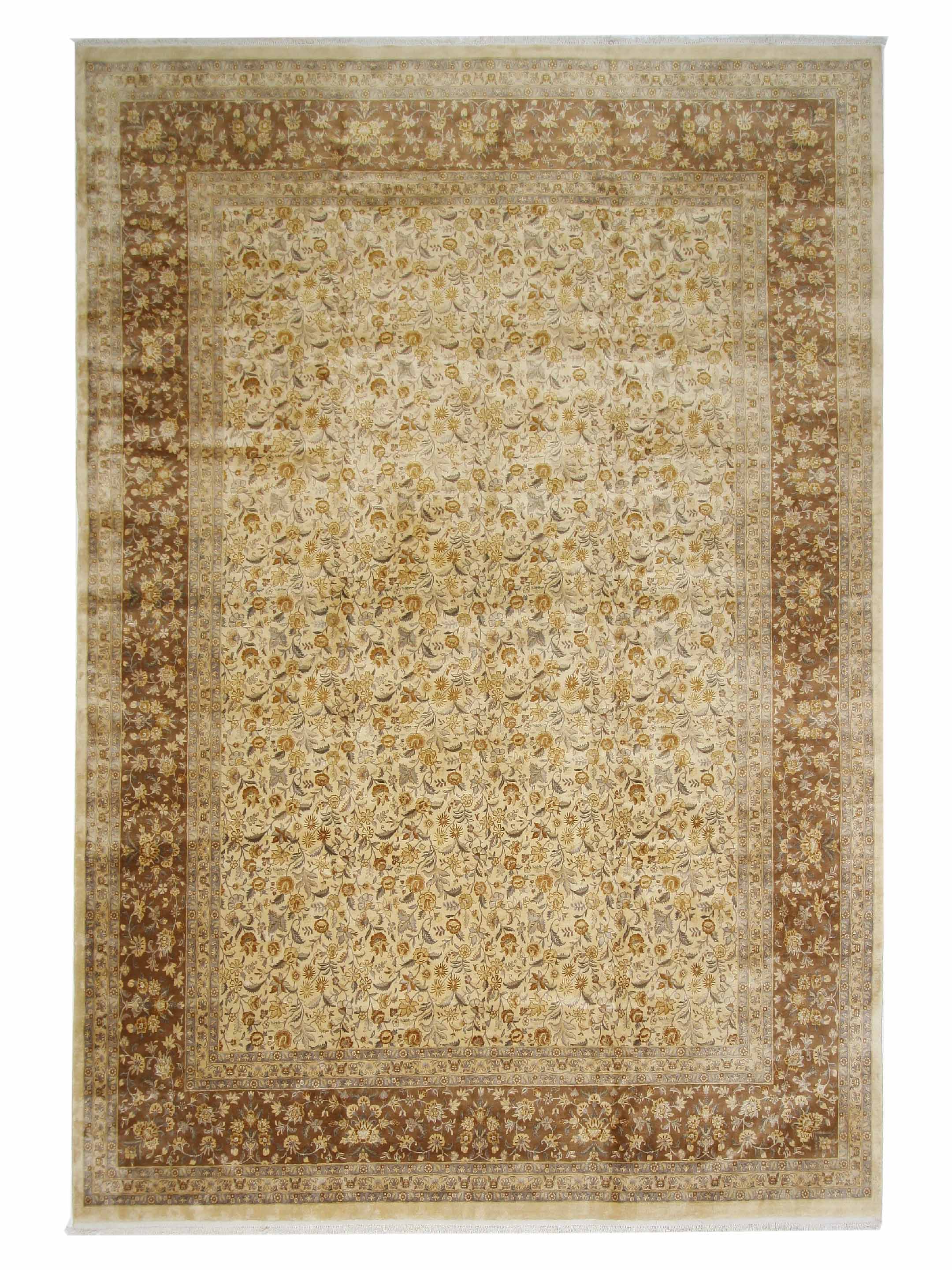 Classic Hand Knotted Ivory 13x20