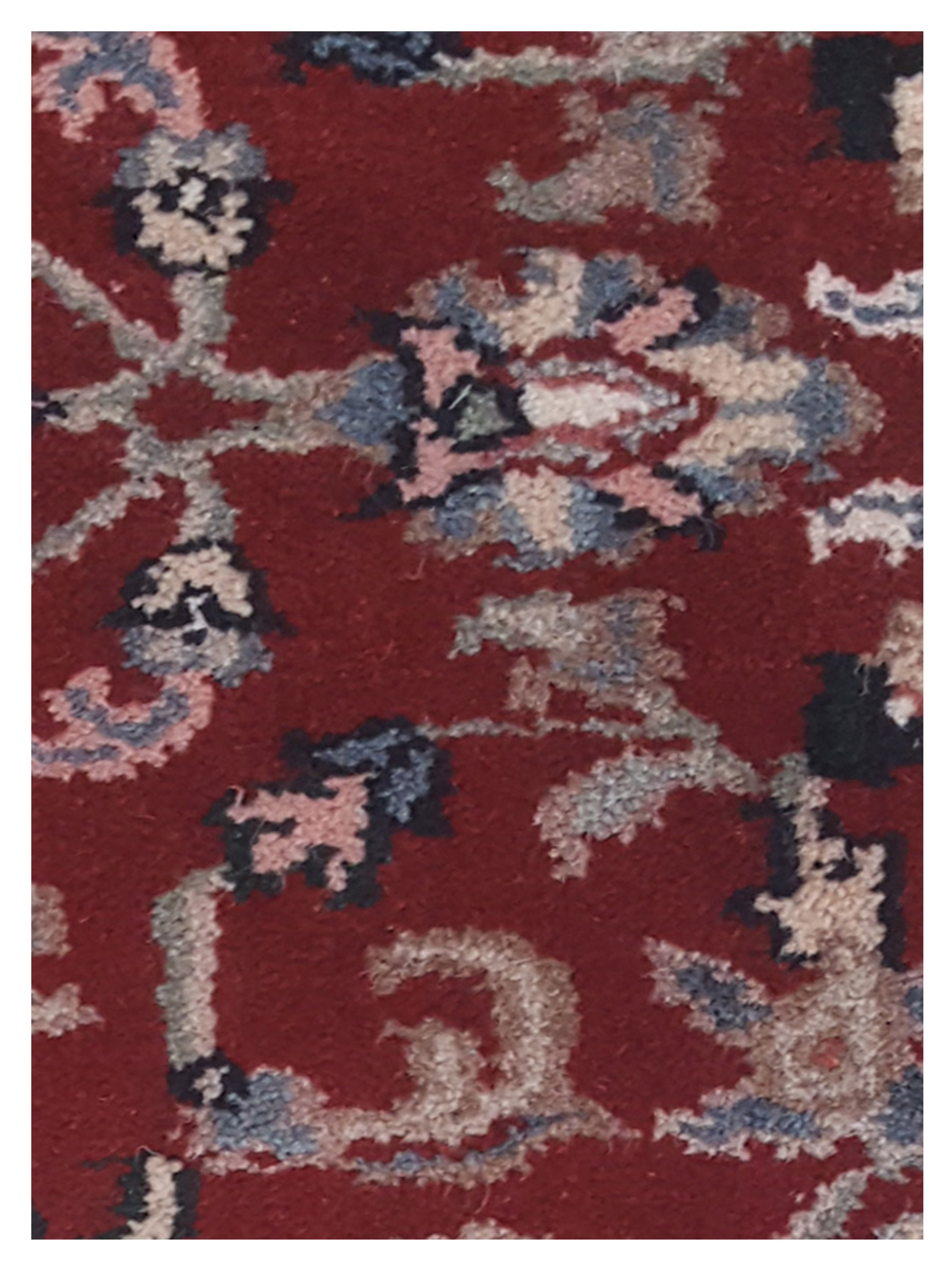 Kashan Indo Hand Knotted Red 2x3 - Image 4 of 5