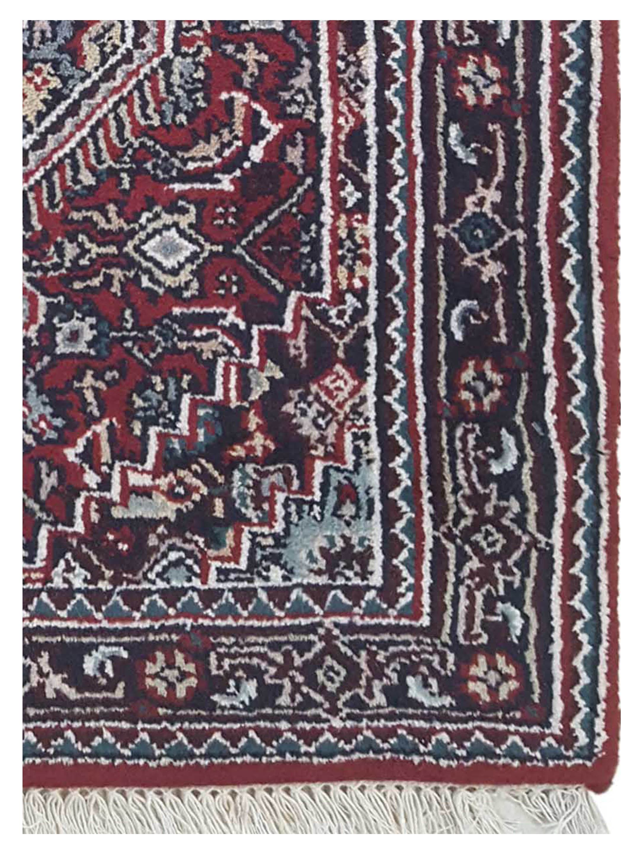 Mir Hand Knotted Red 2x3 - Image 3 of 4