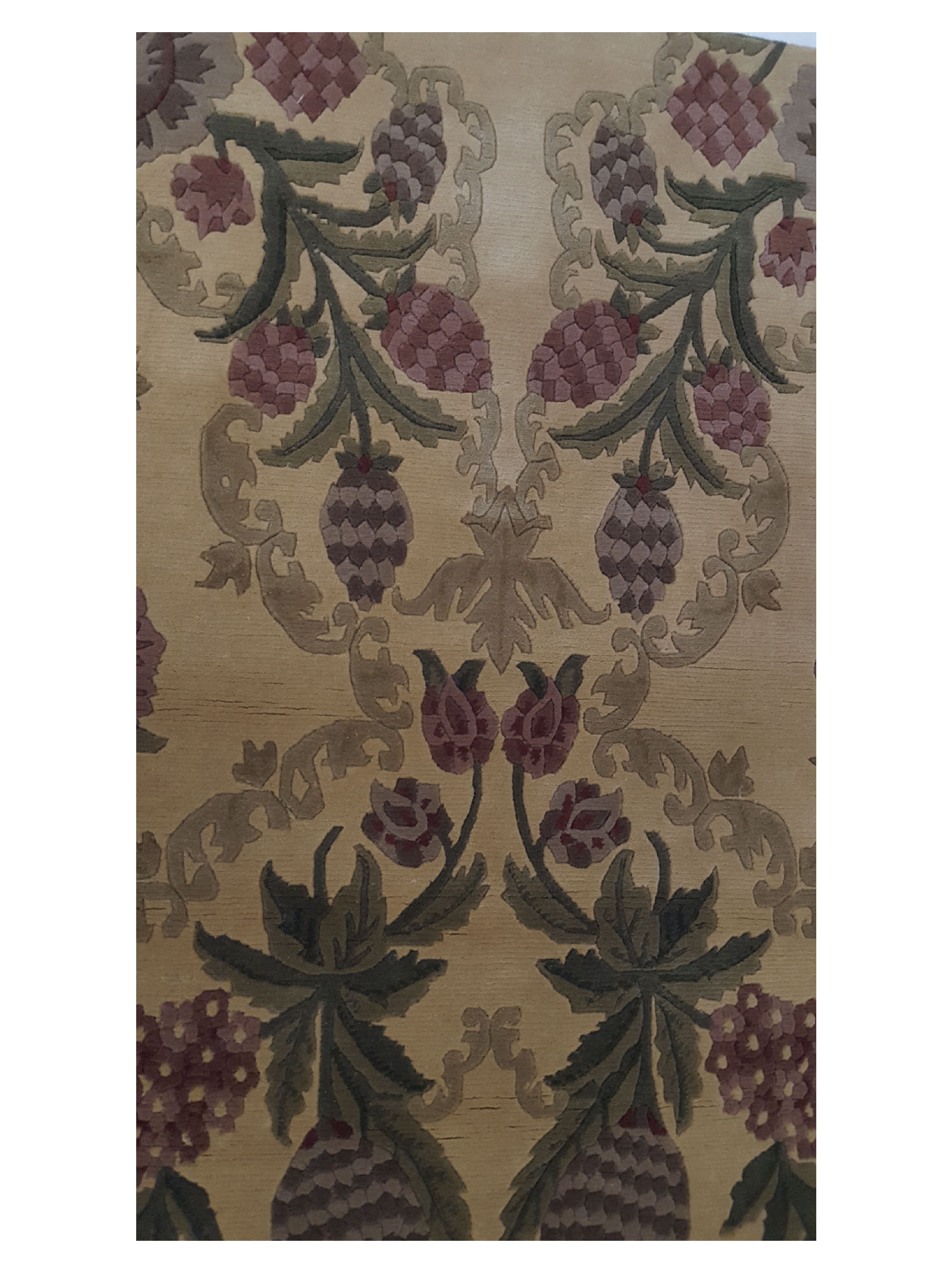 Gouri Ganga Hand Knotted Khaki 3x5 - Image 5 of 6