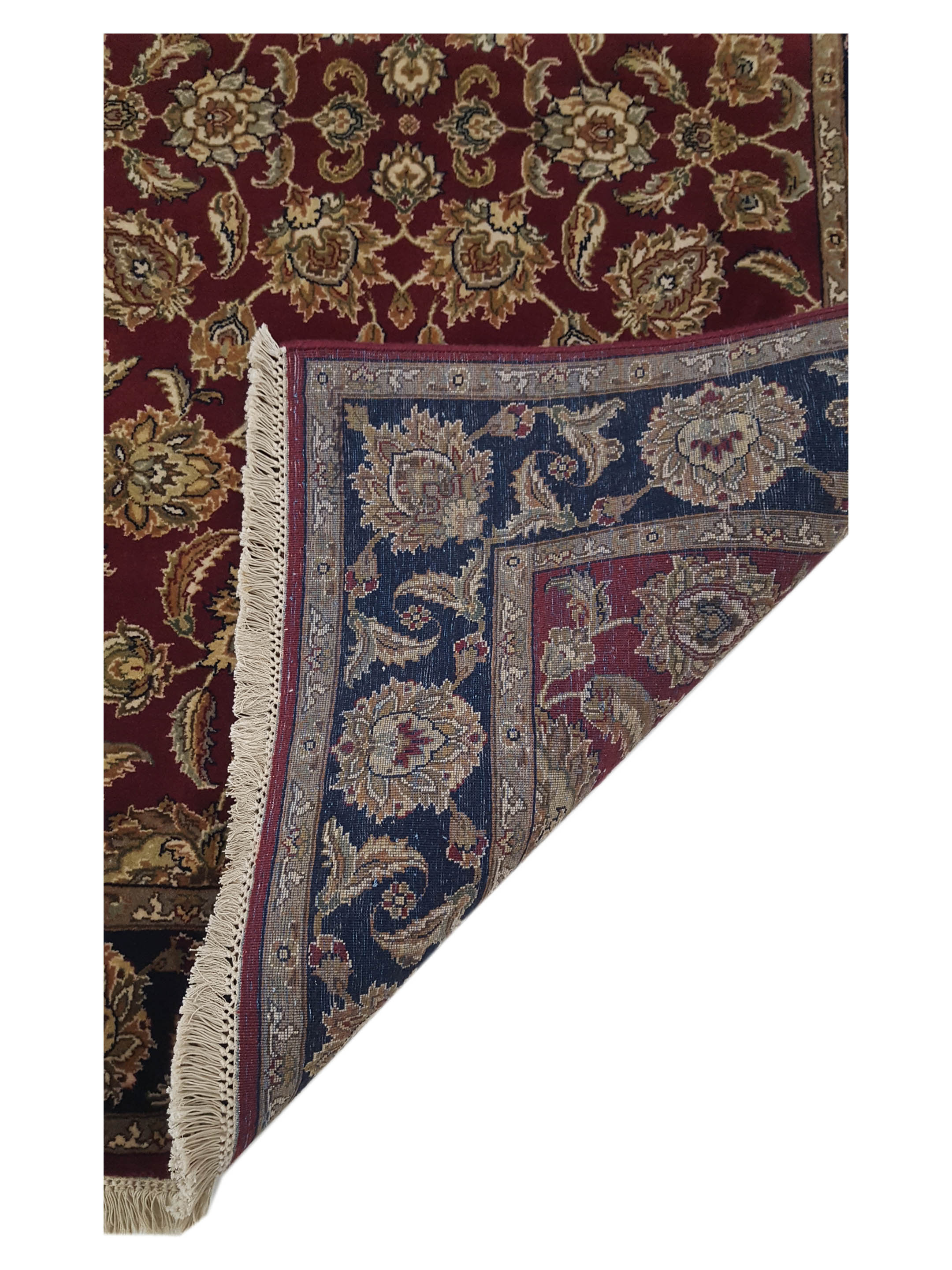 Maharaja Hand Knotted Burgundy 4x6 - Image 3 of 6