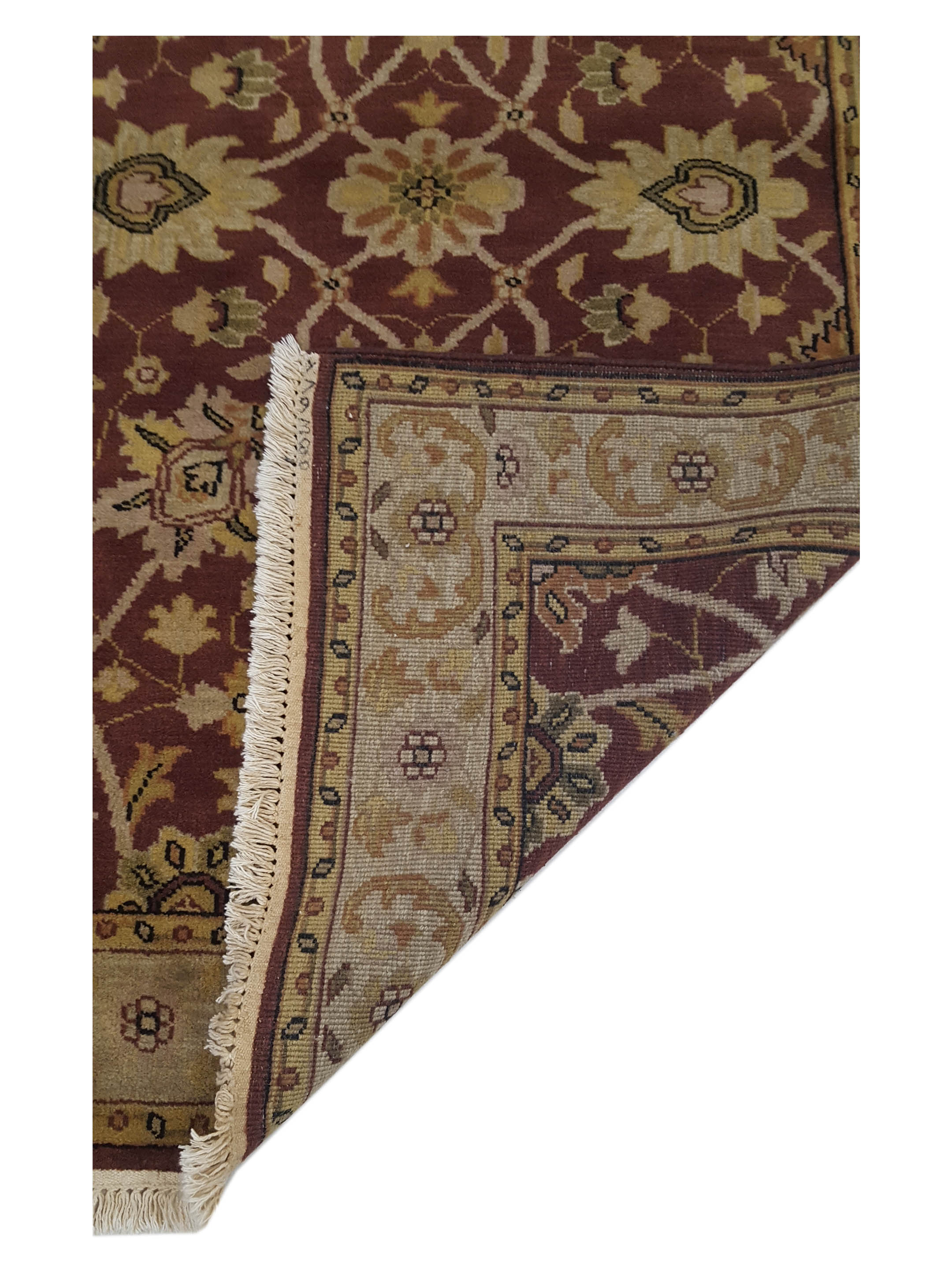 Serene Hand Knotted Brown 4x6 - Image 3 of 6