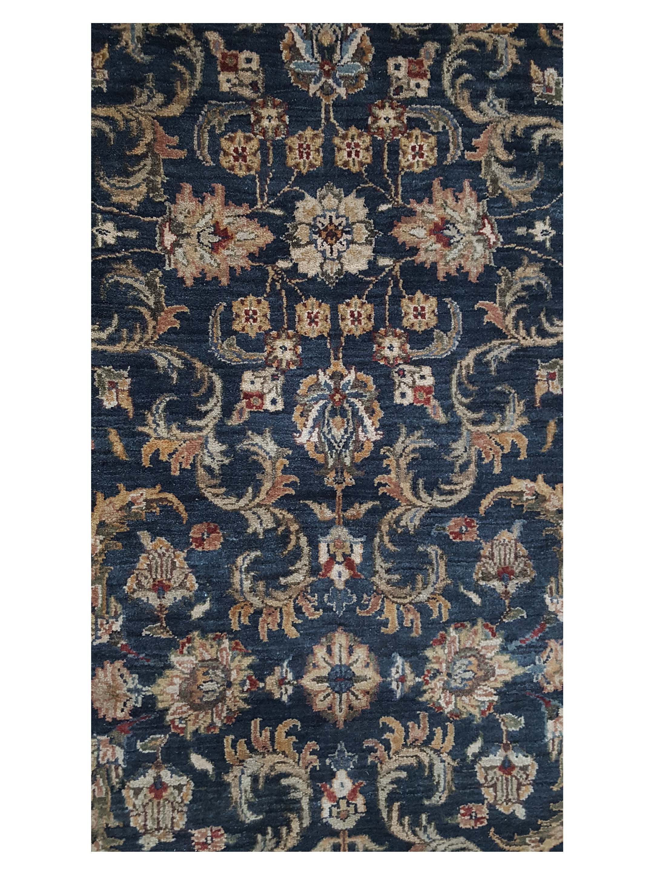 Crown Hand Knotted Navy 6x9 - Image 5 of 6