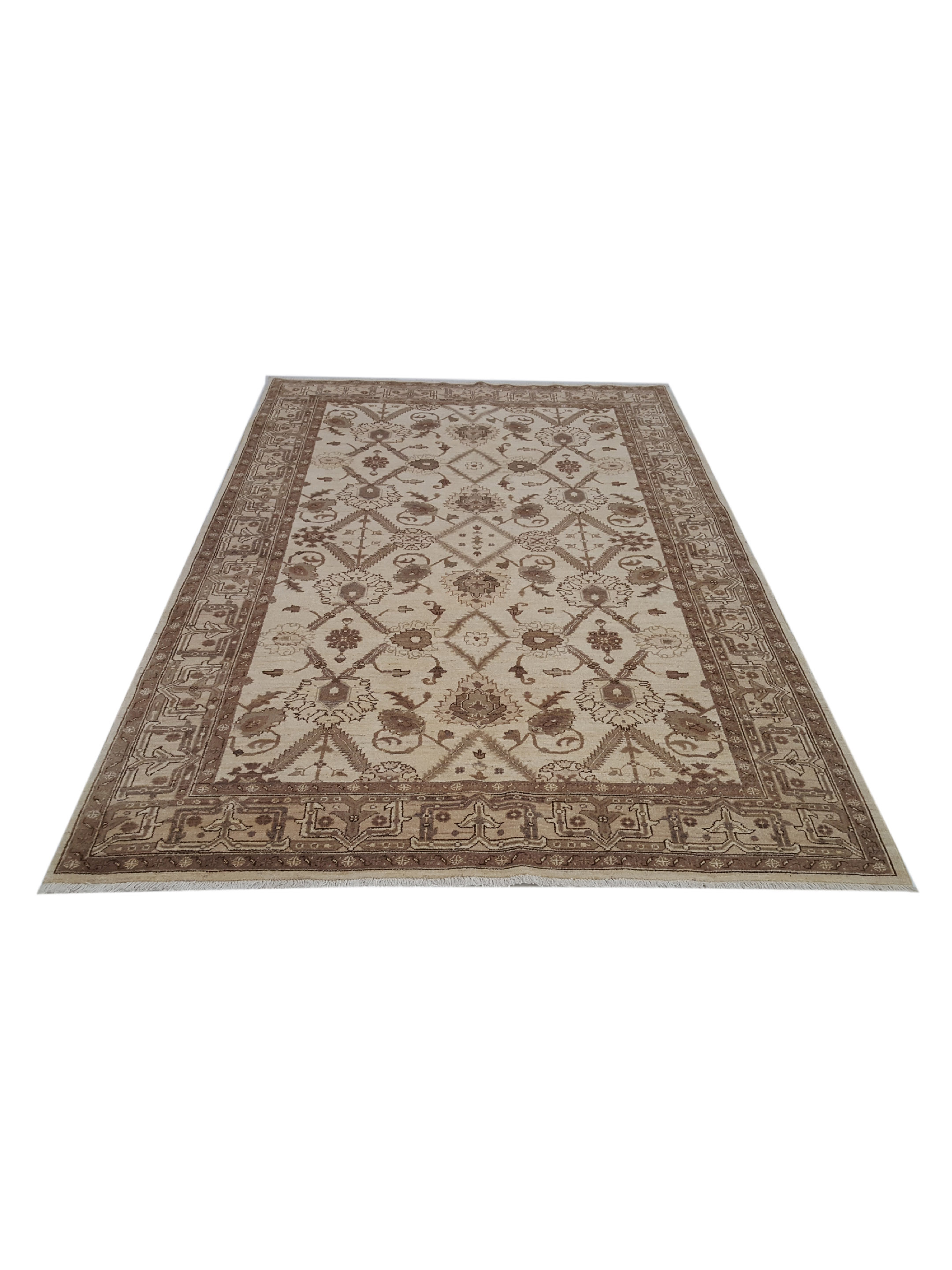Ziegler Hand Knotted Beige 6x9 - Image 2 of 6