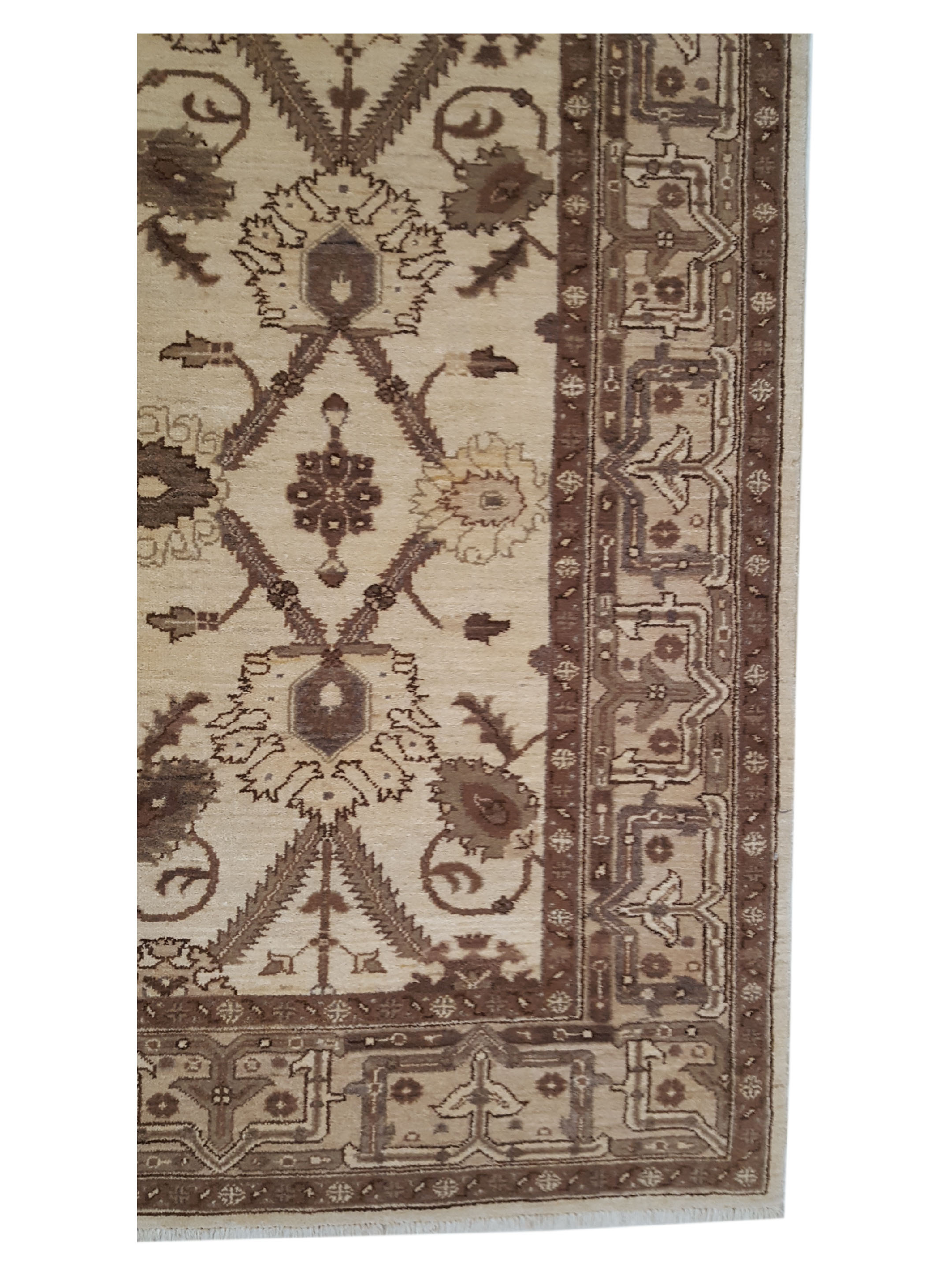 Ziegler Hand Knotted Beige 6x9 - Image 4 of 6