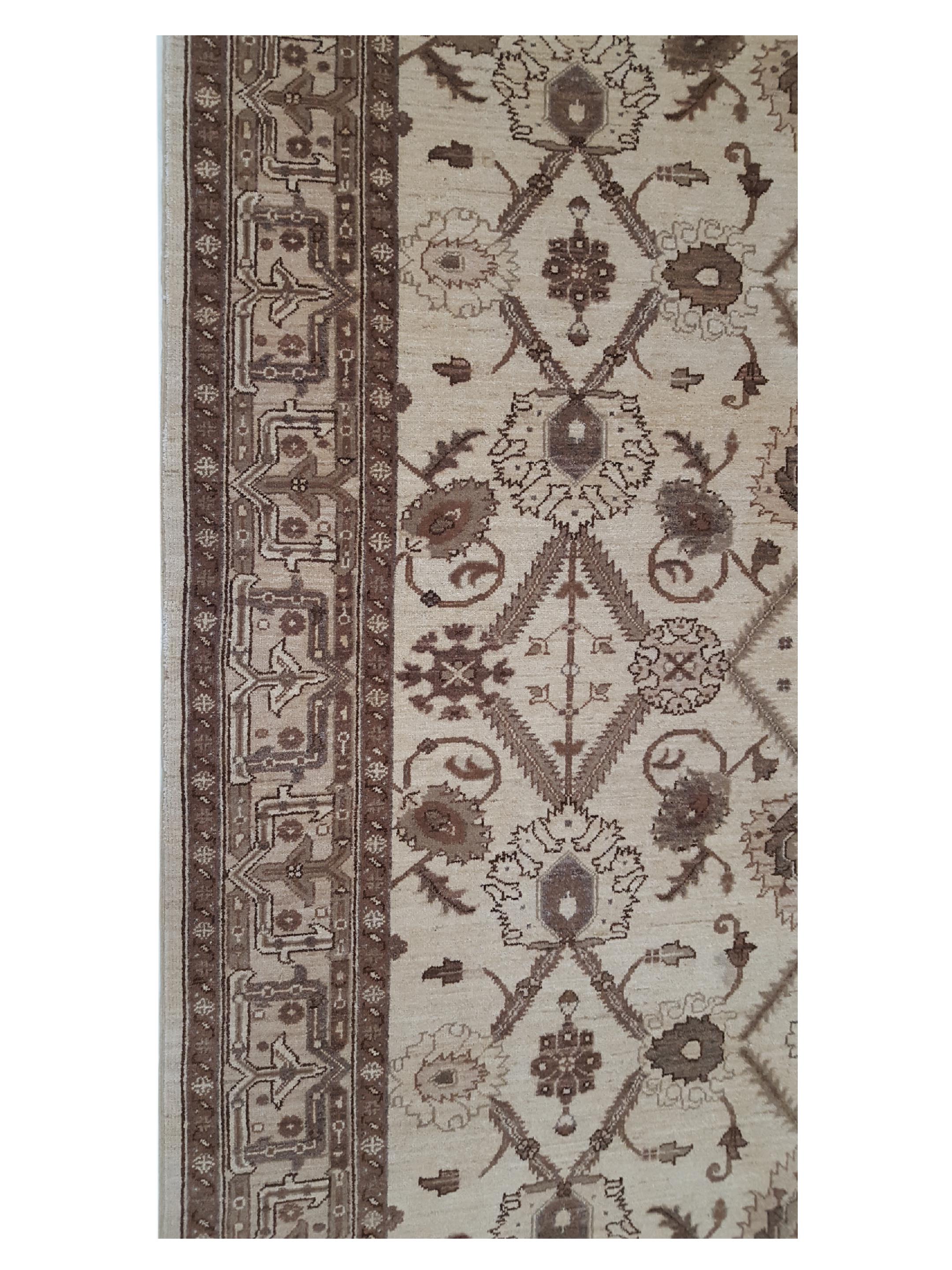 Ziegler Hand Knotted Beige 6x9 - Image 5 of 6