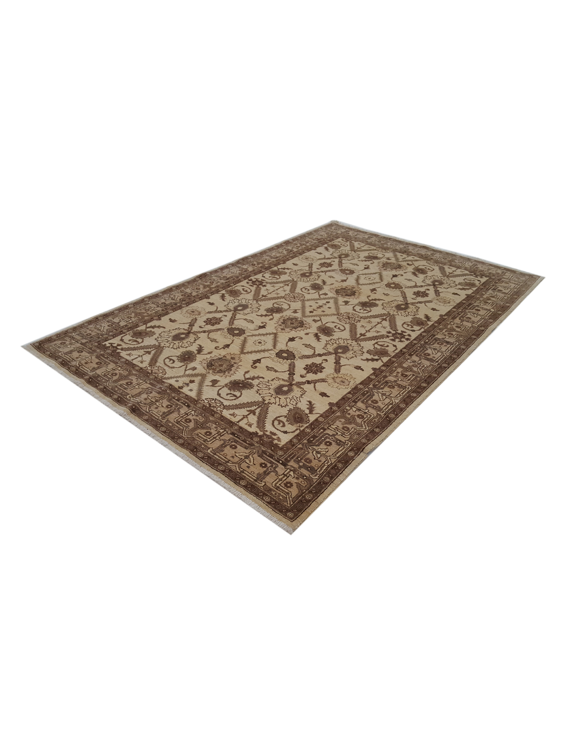 Ziegler Hand Knotted Beige 6x9 - Image 6 of 6