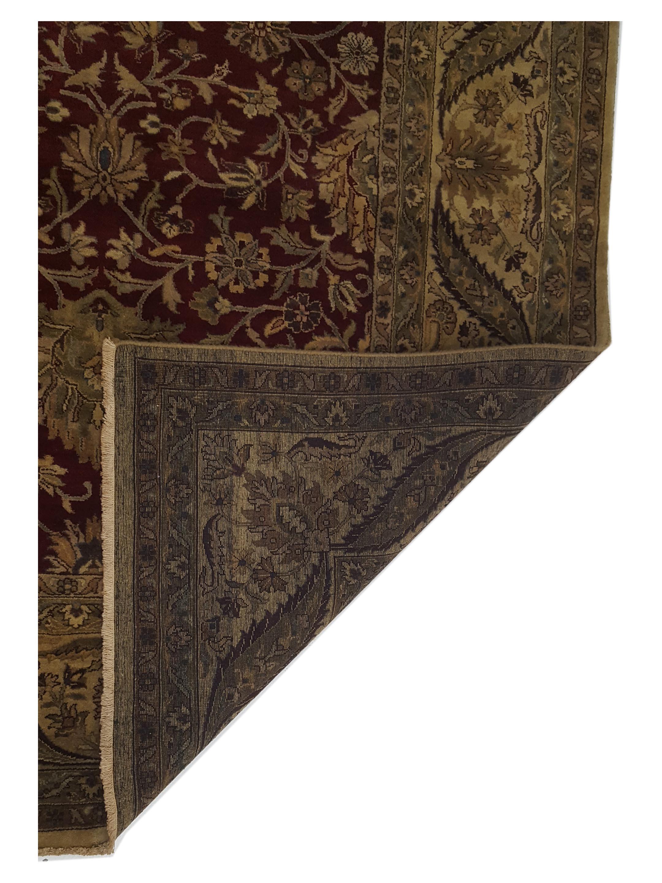 Maharaja Hand Knotted Red 8x10 - Image 5 of 5