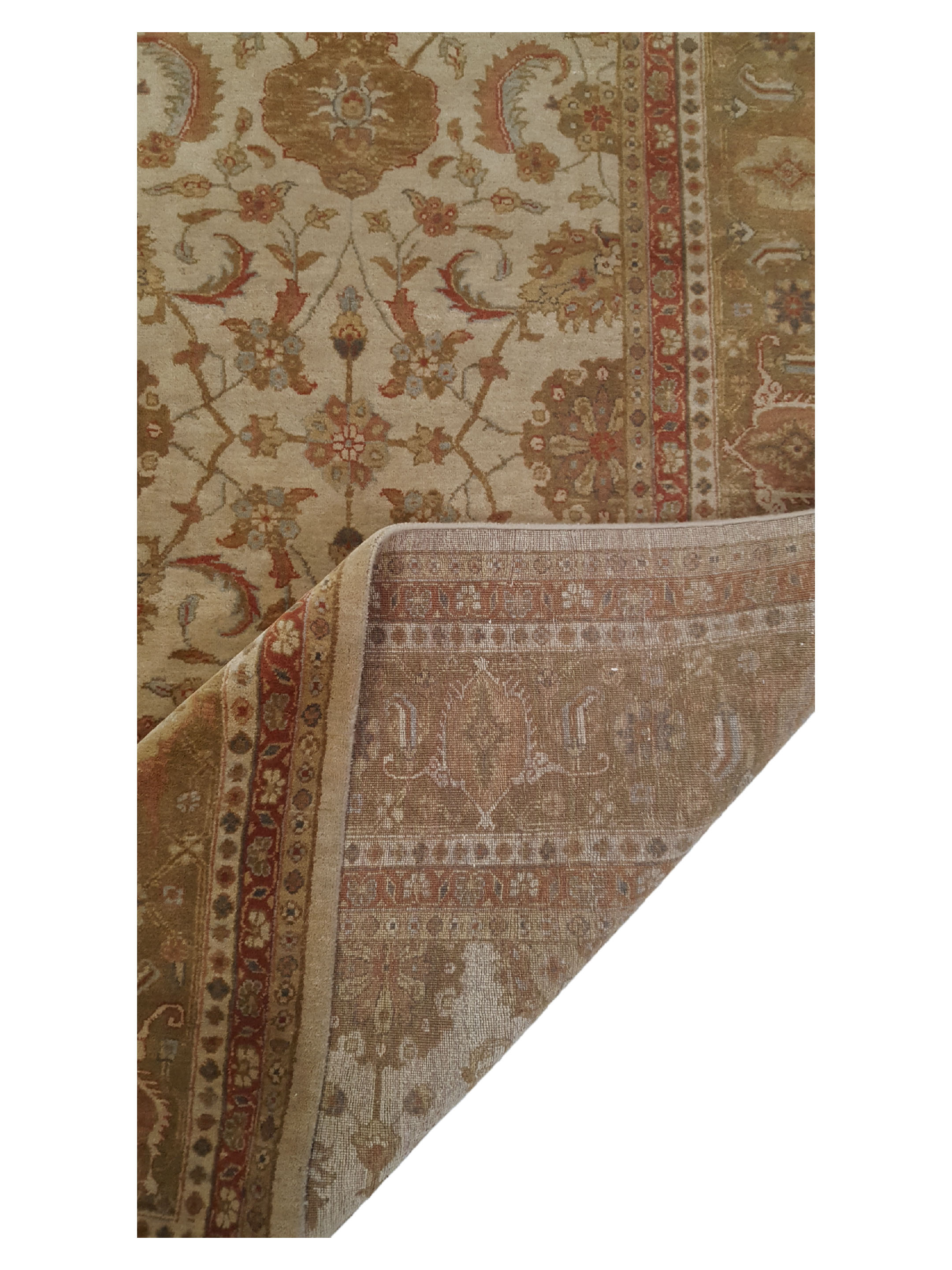 Maharaja Hand Knotted Beige 8x10 - Image 3 of 6