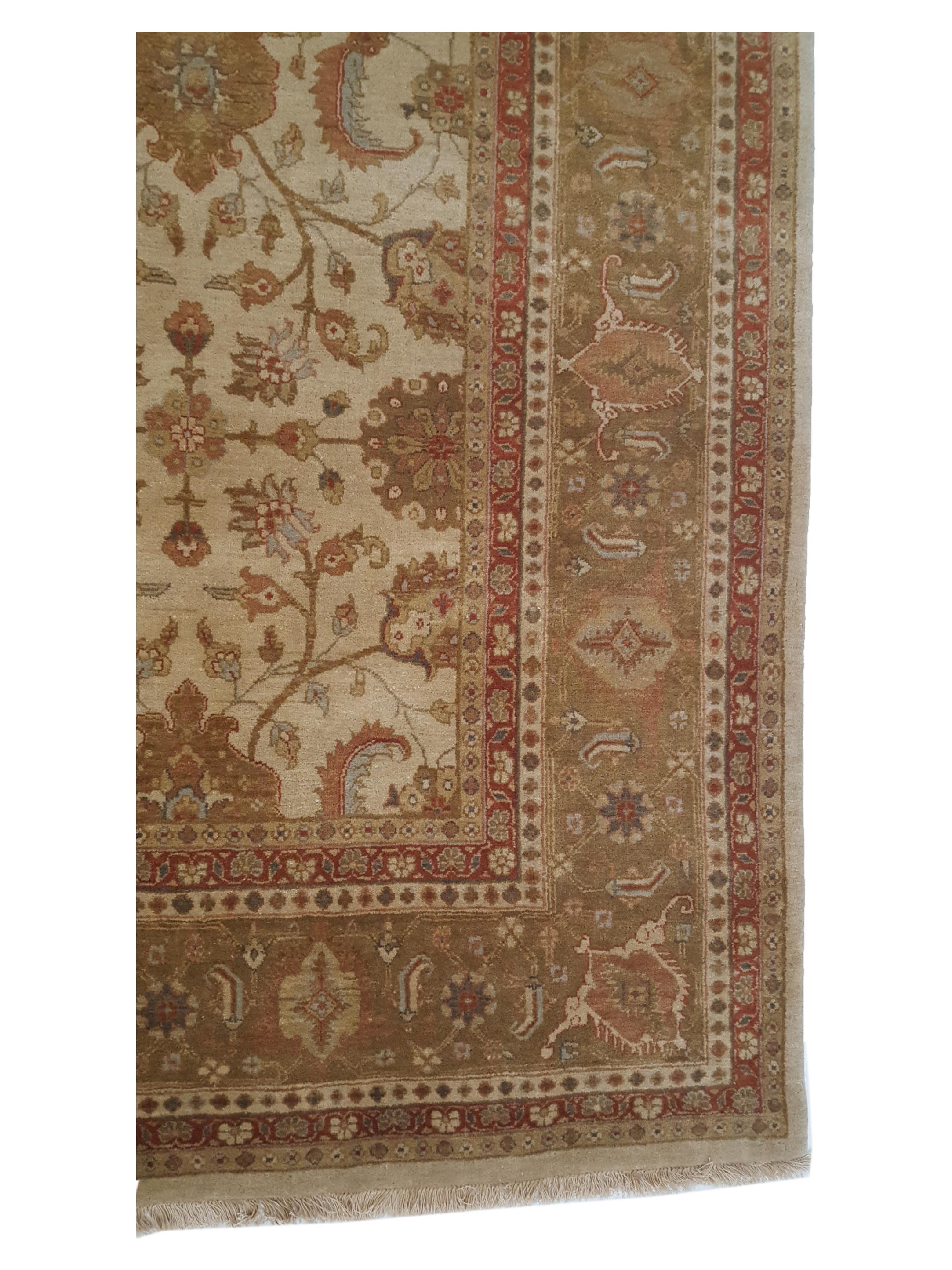 Maharaja Hand Knotted Beige 8x10 - Image 4 of 6