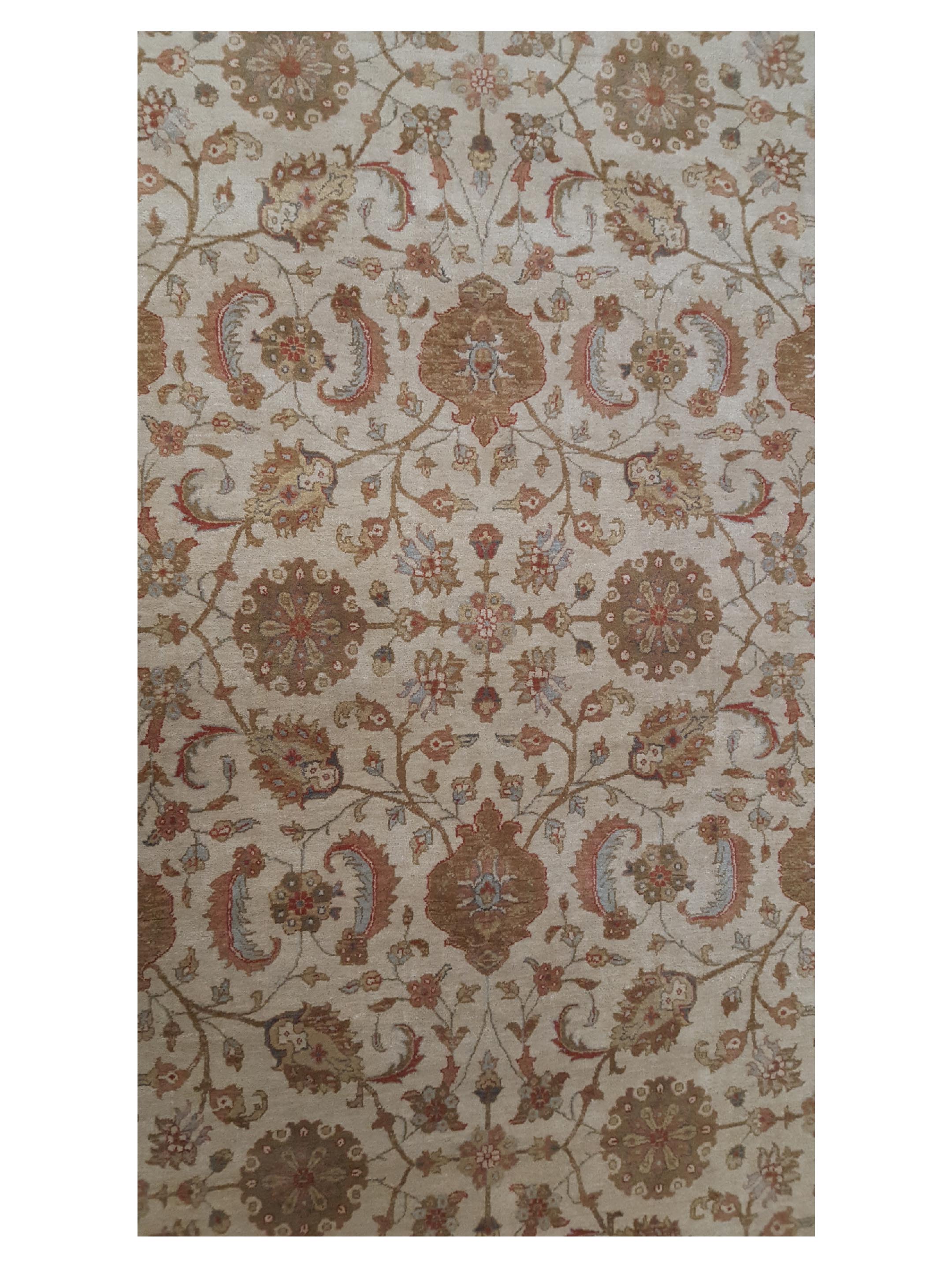 Maharaja Hand Knotted Beige 8x10 - Image 5 of 6