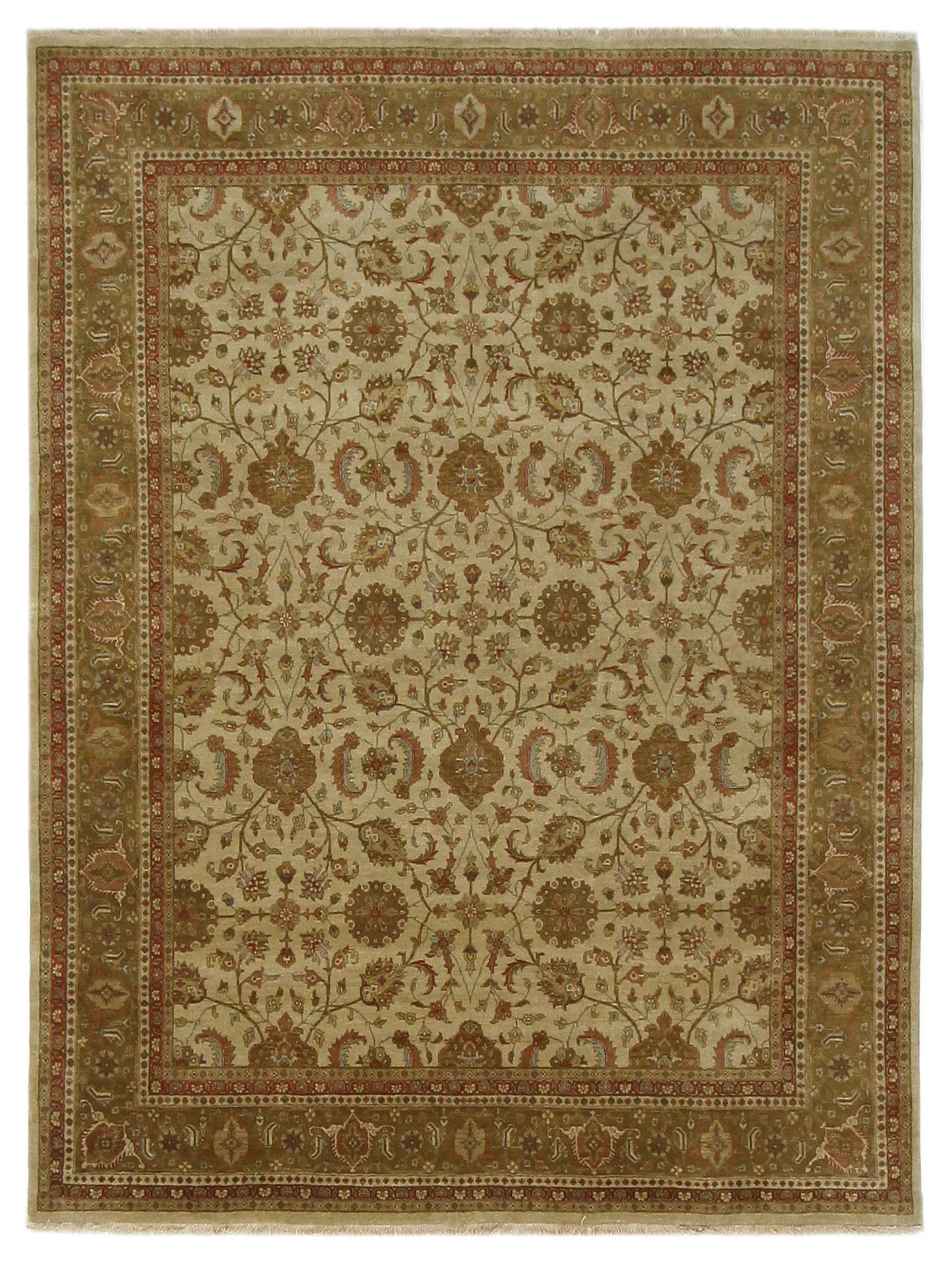 Maharaja Hand Knotted Beige 8x10