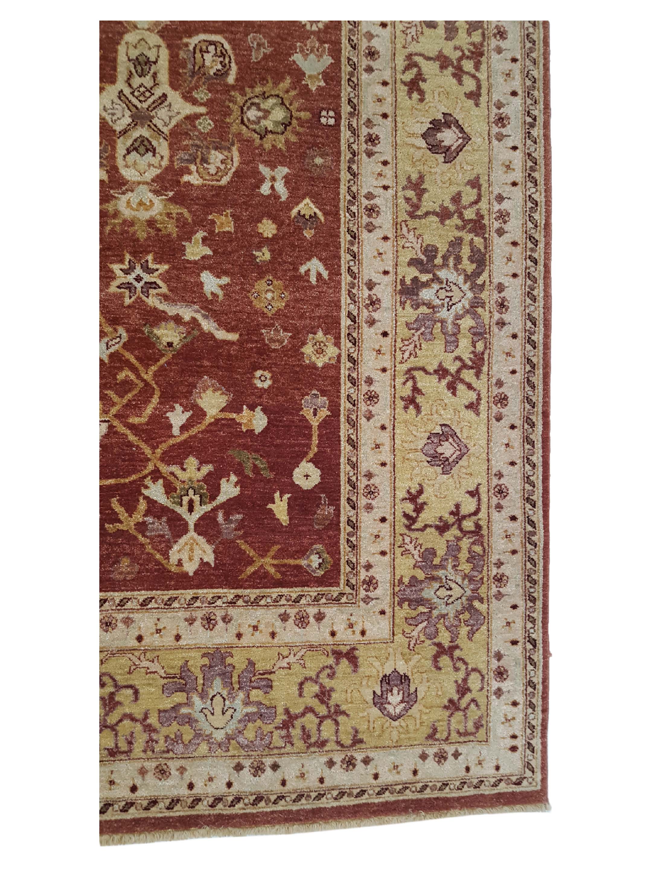 Maharaja Hand Knotted Rust 8x10 - Image 4 of 6