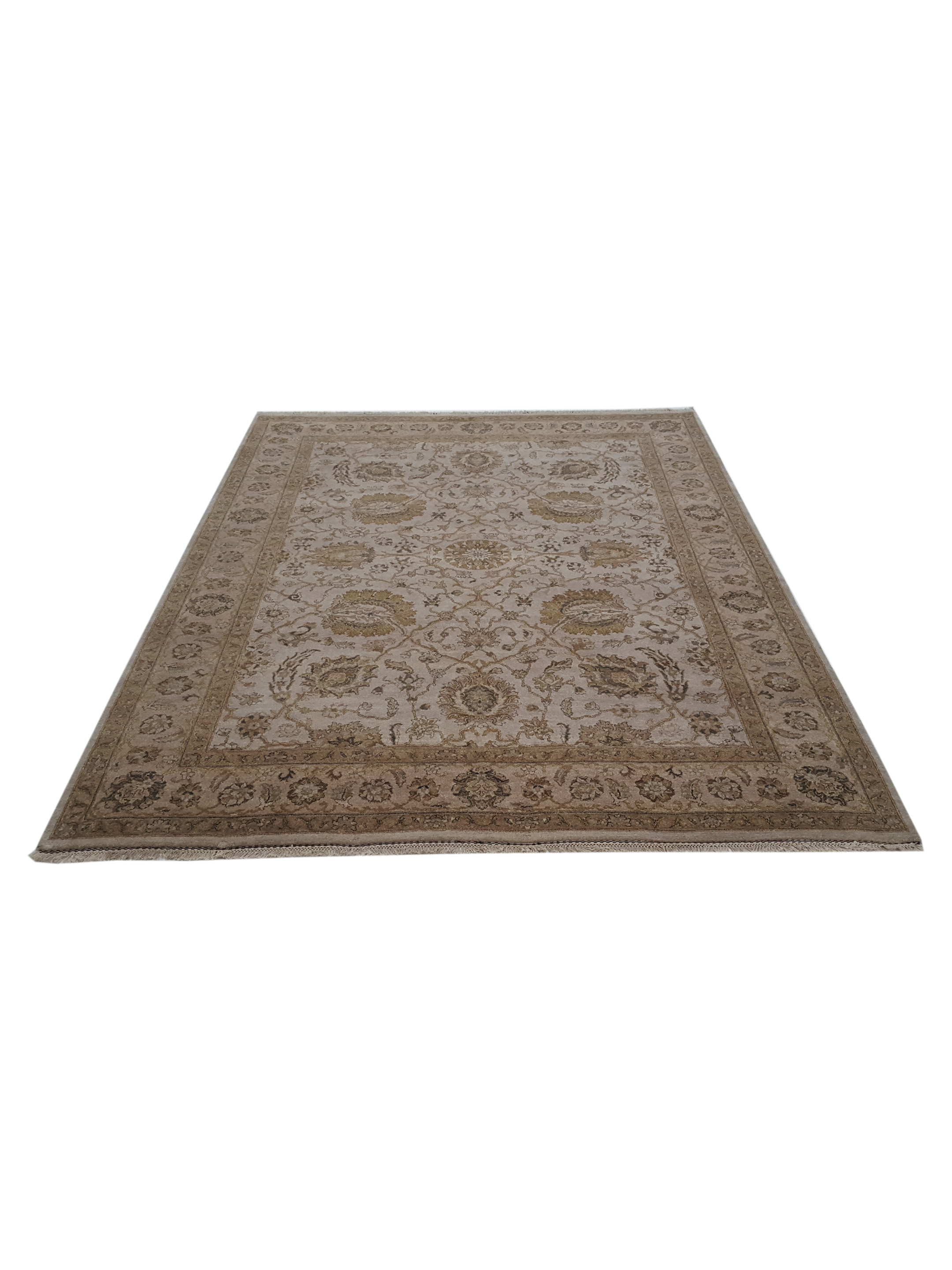 Maharaja Hand Knotted Beige 9x12 - Image 2 of 6
