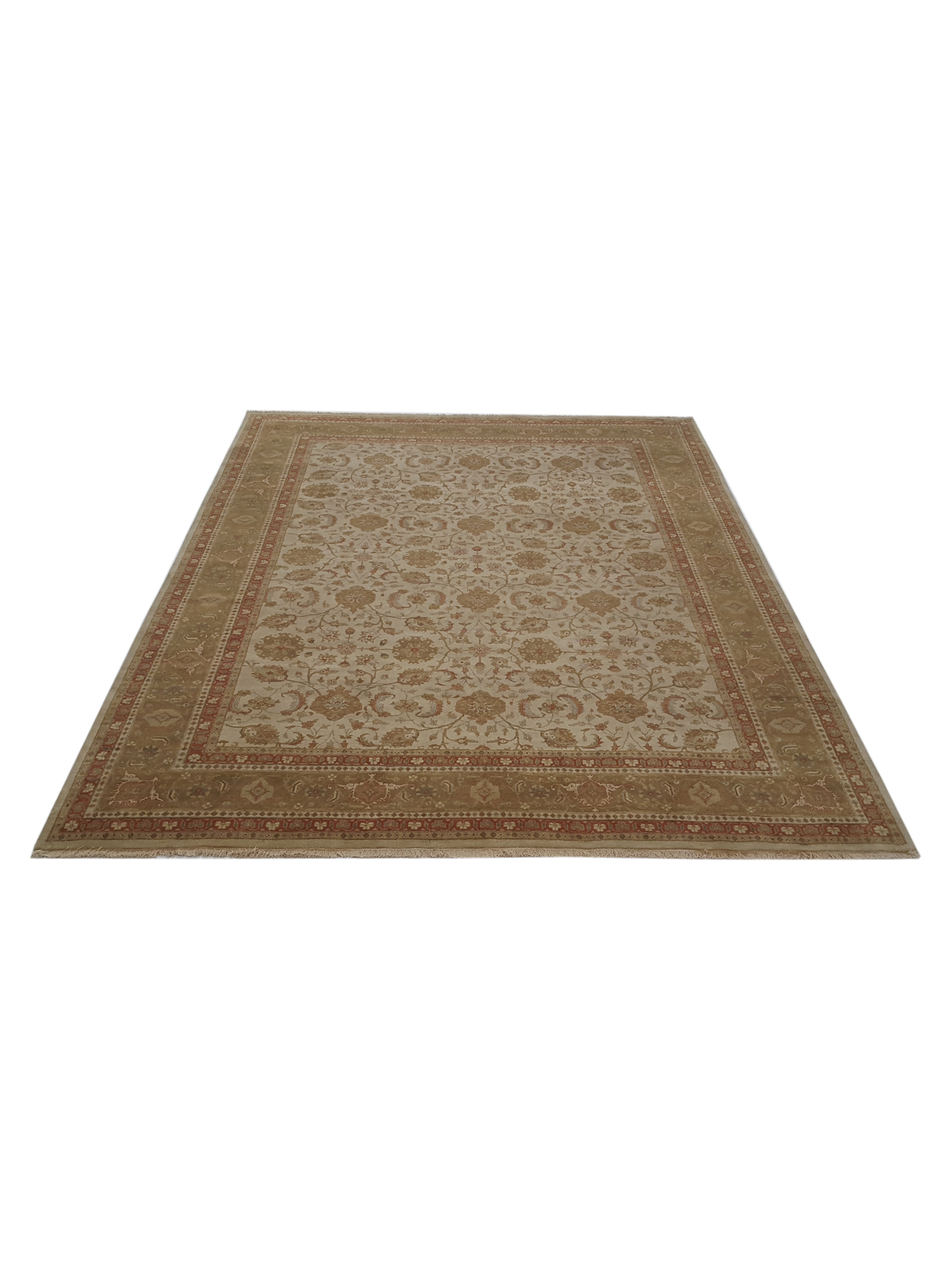 Maharaja Hand Knotted Beige 9x12 - Image 2 of 6