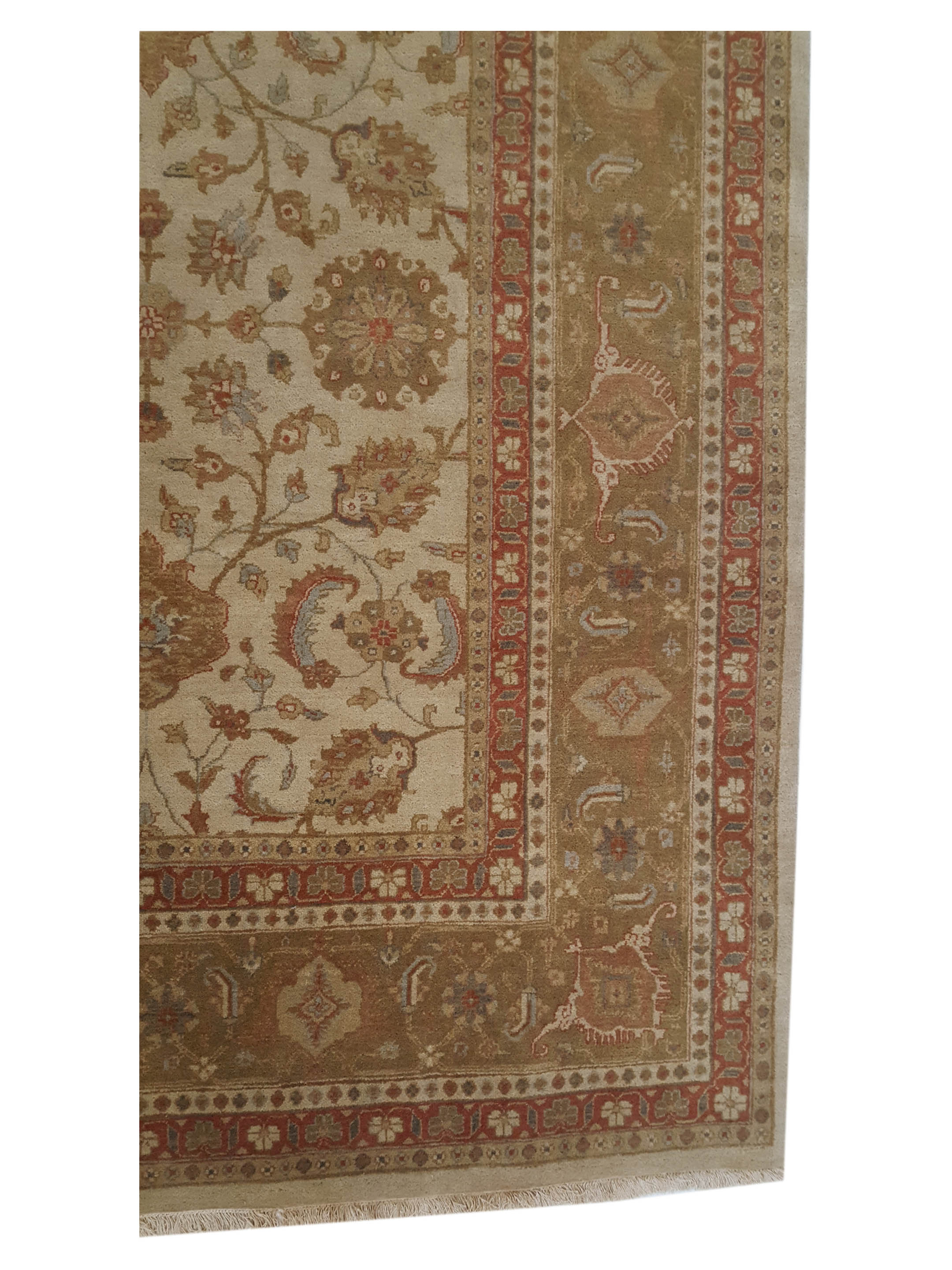 Maharaja Hand Knotted Beige 9x12 - Image 4 of 6