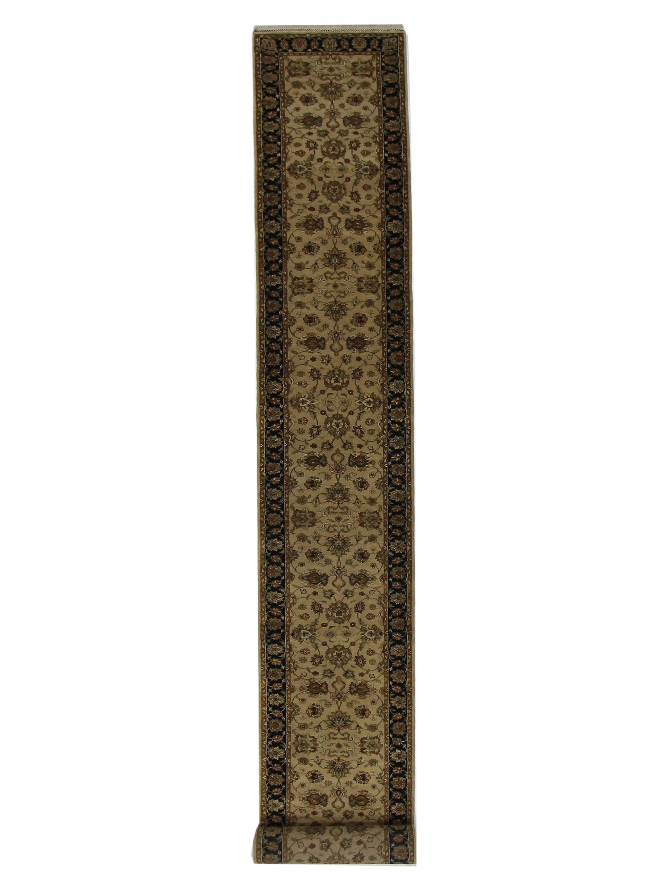 Crown Hand Knotted Beige 2.6x25