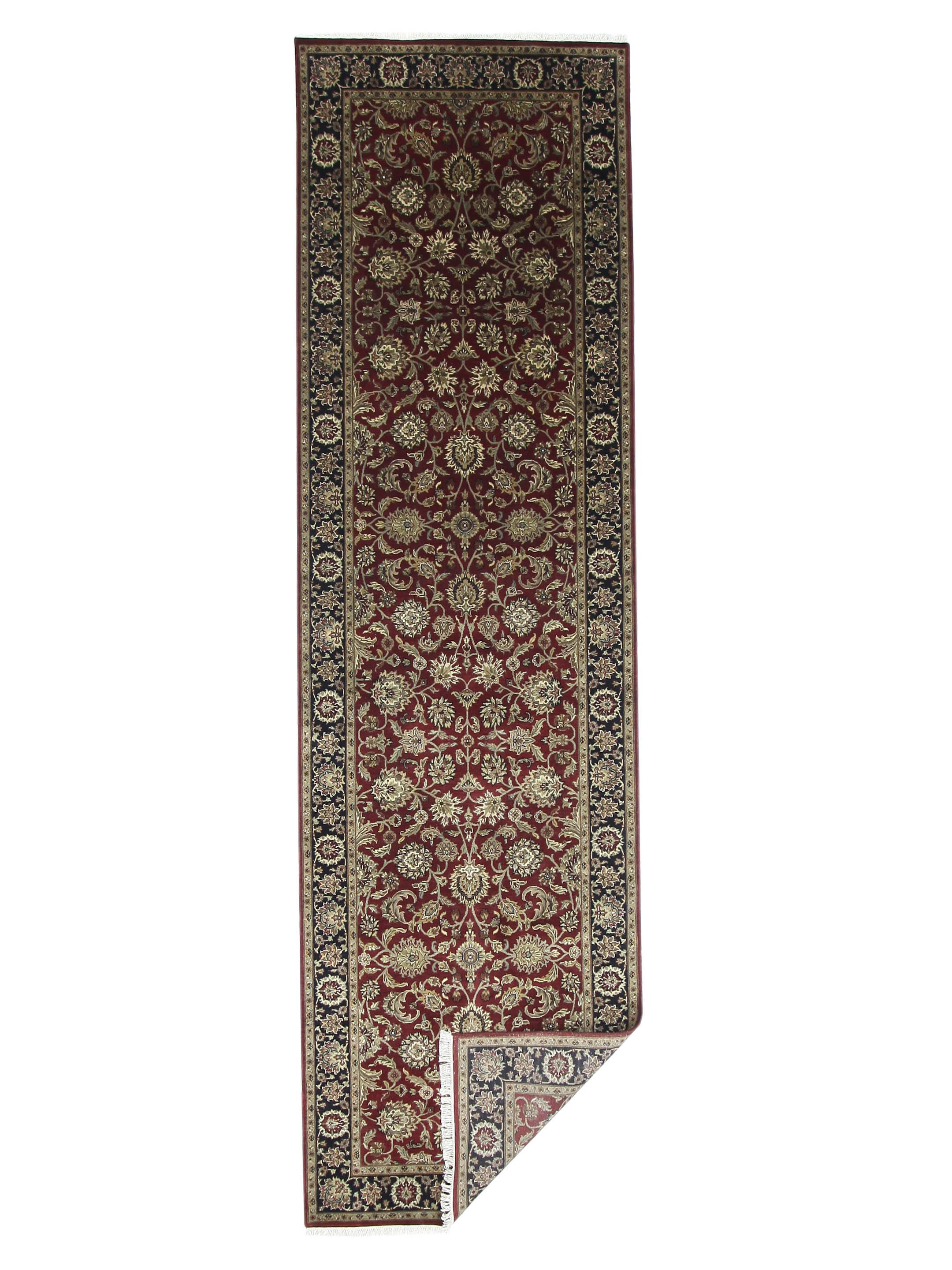 Royal Hand Knotted Red 5x18 - Image 3 of 7