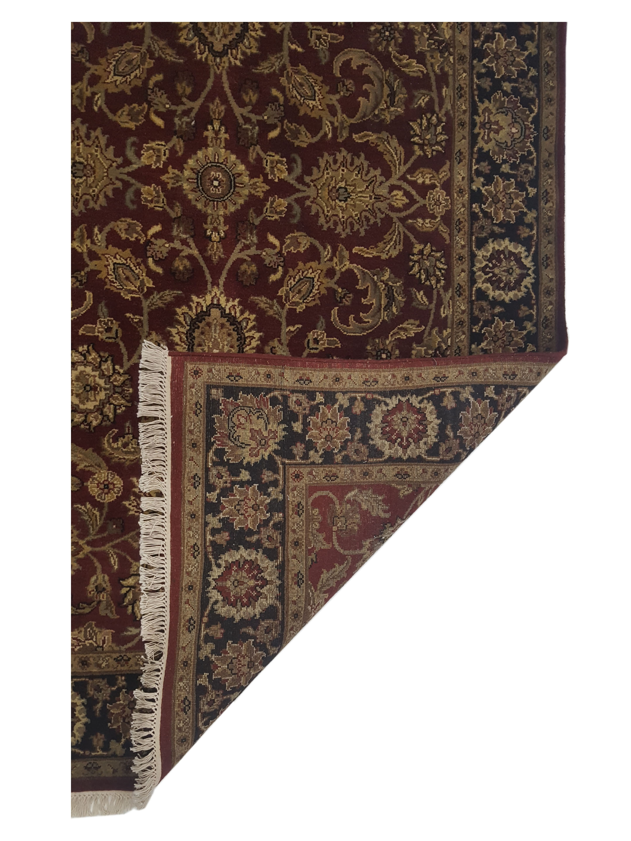 Royal Hand Knotted Red 5x18 - Image 7 of 7