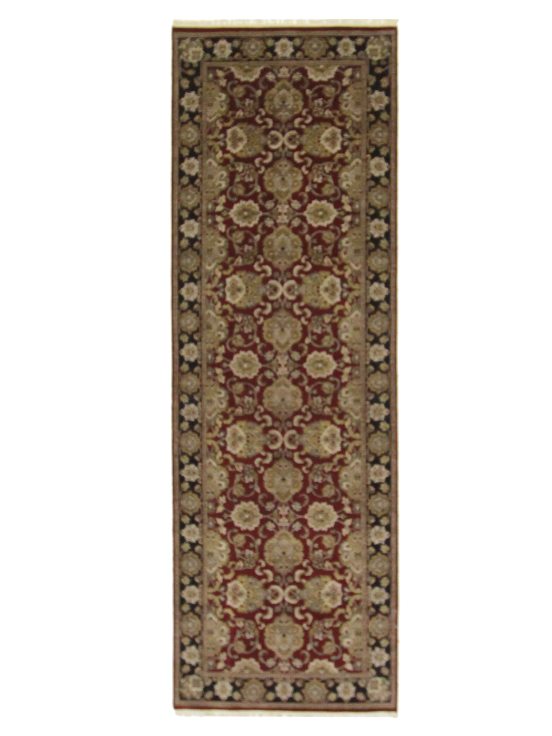 Royal Hand Knotted Red 4x12