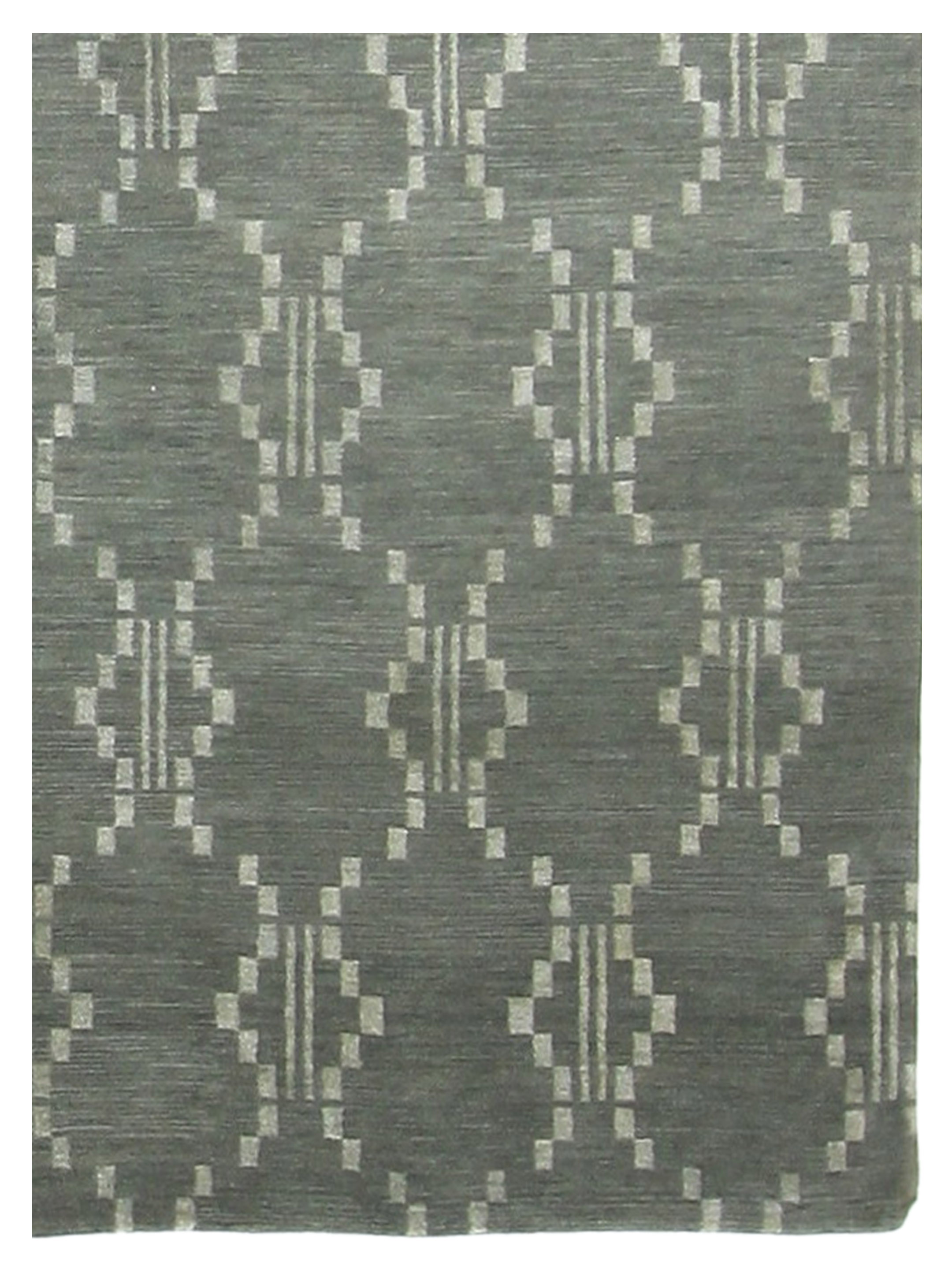 Lasha Hand Knotted Lt.Green 8x10 - Image 3 of 4