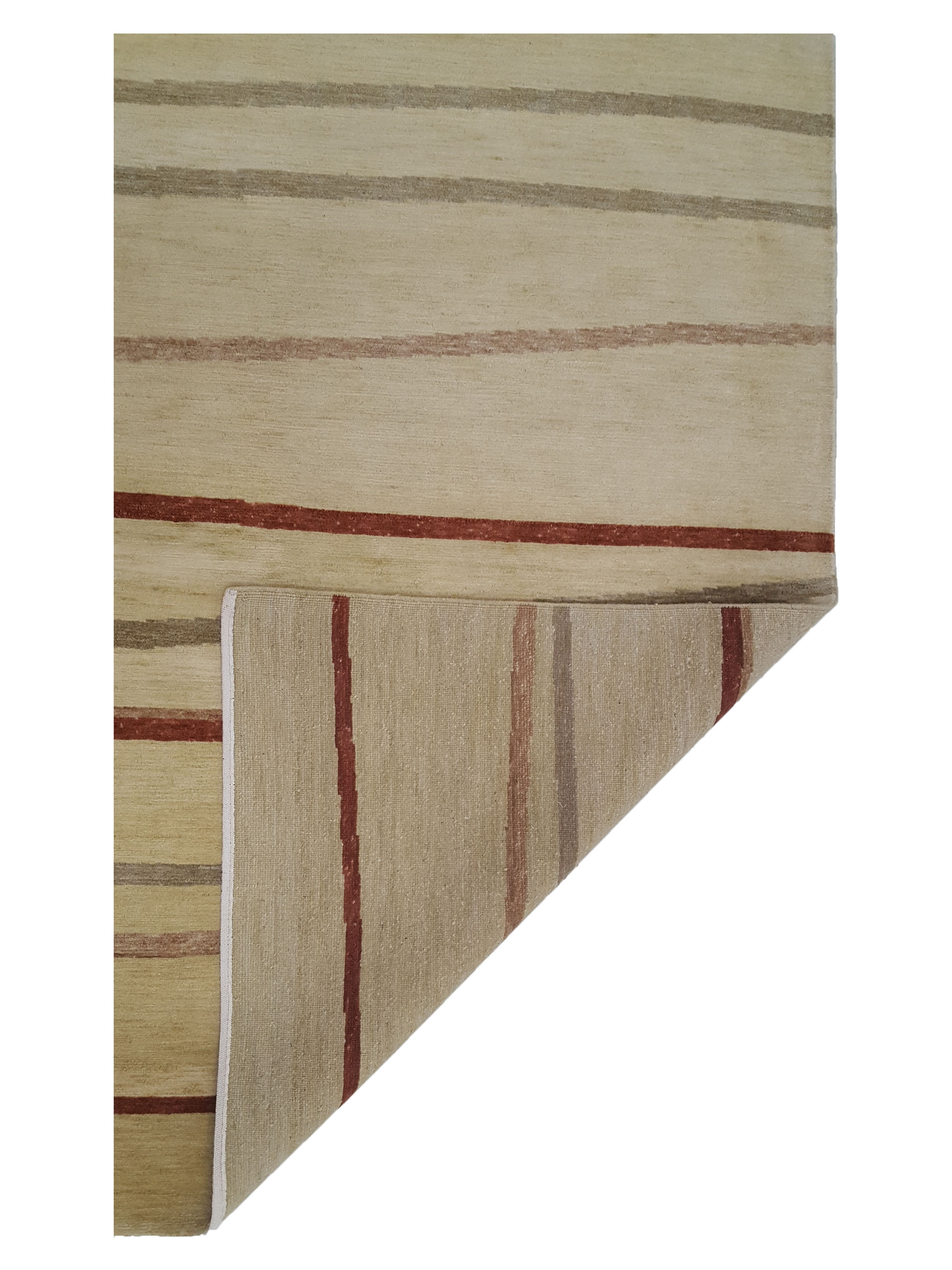 Wool and 20% Silk Hand Knotted Green 8x10 - Image 2 of 2