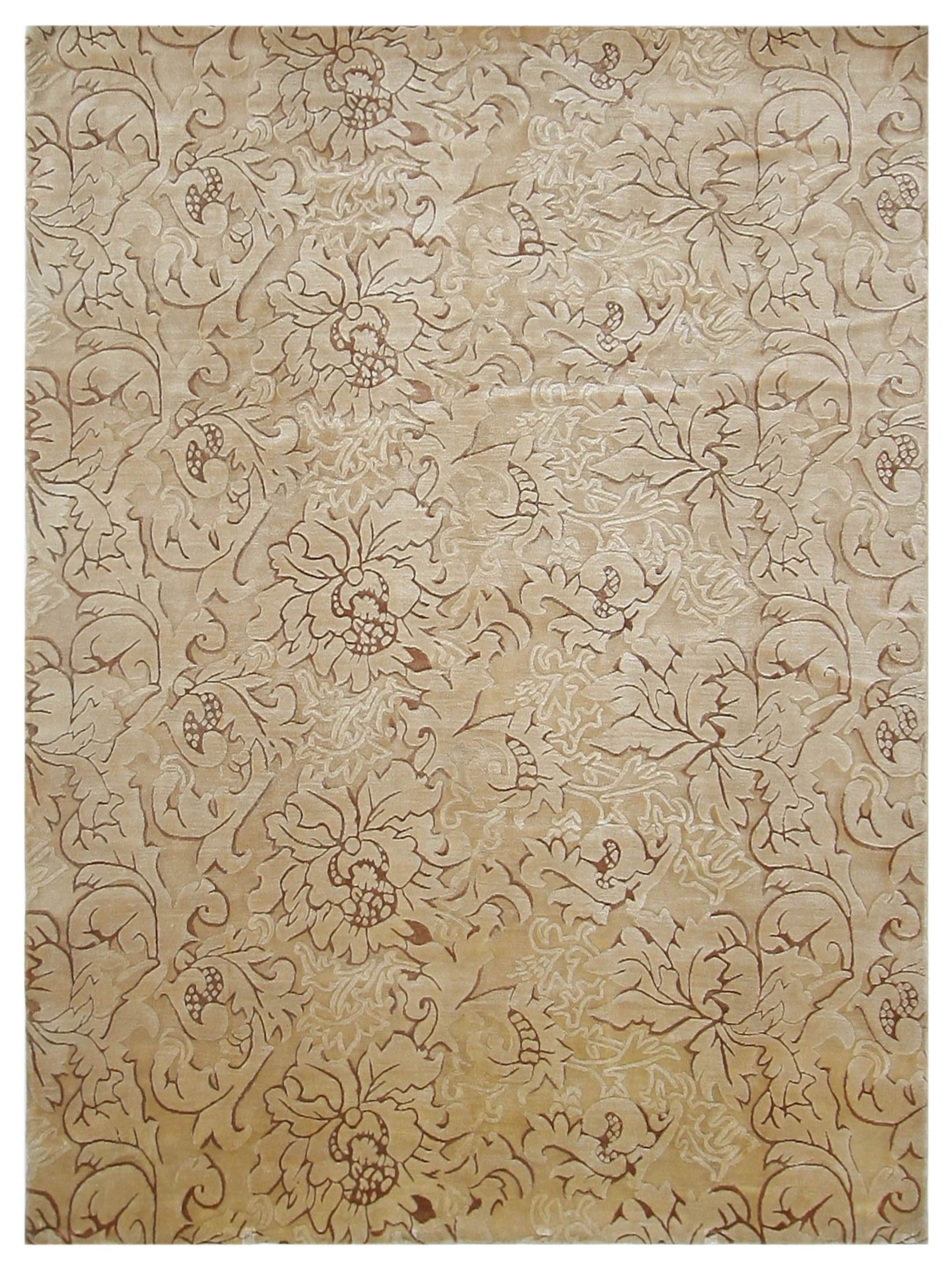 Chetan Hand Knotted Beige 8x10