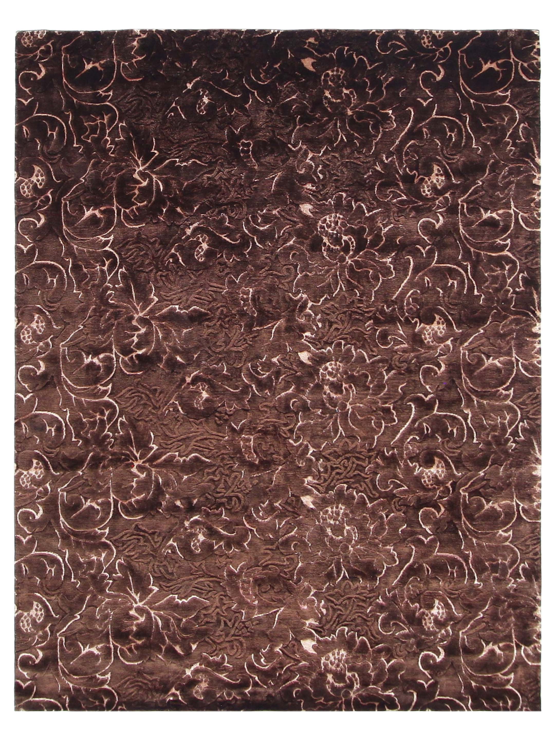 Chetan Hand Knotted Chocolate 8x10