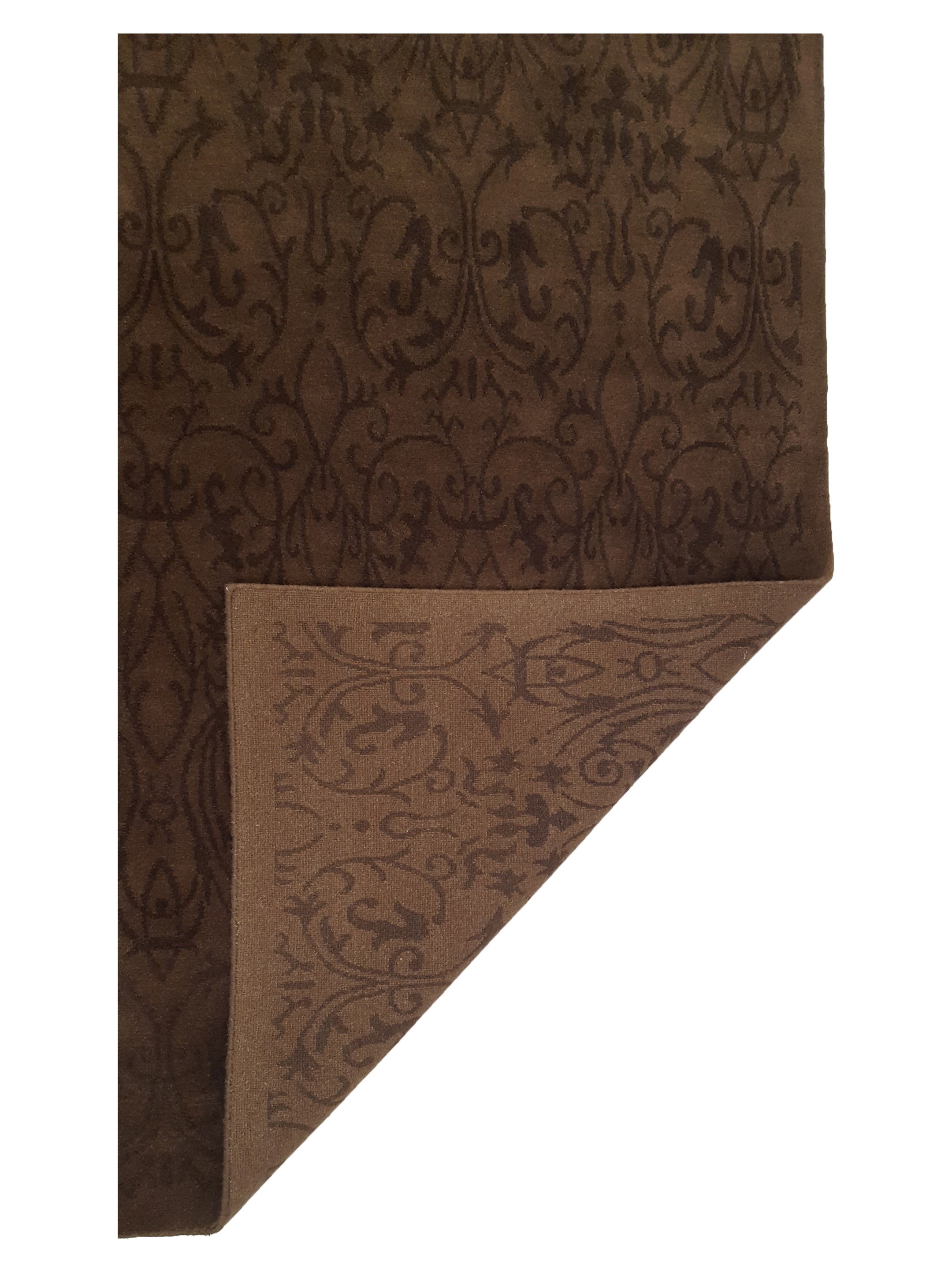 Tibet Hand Knotted Brown 8x10 - Image 2 of 2