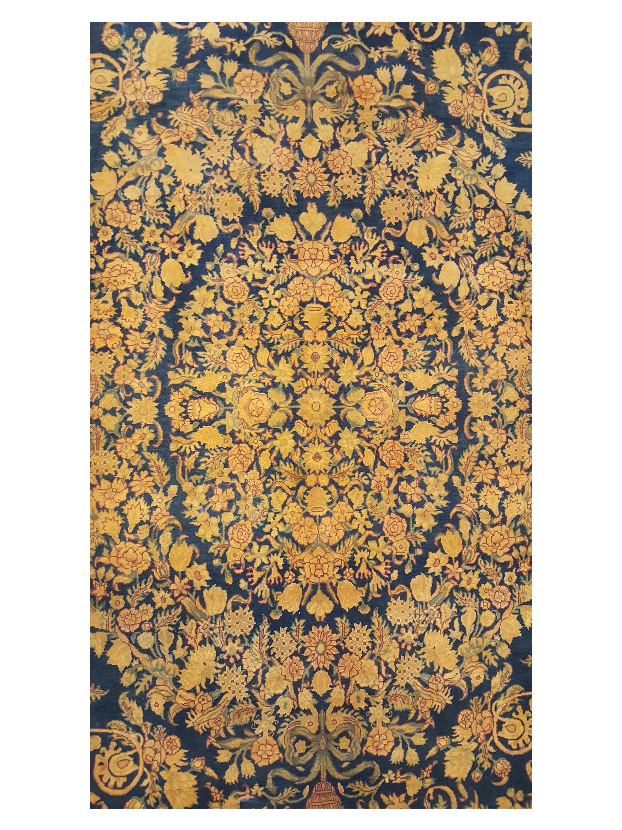 Classic Hand Knotted Black 9x12 - Image 5 of 6