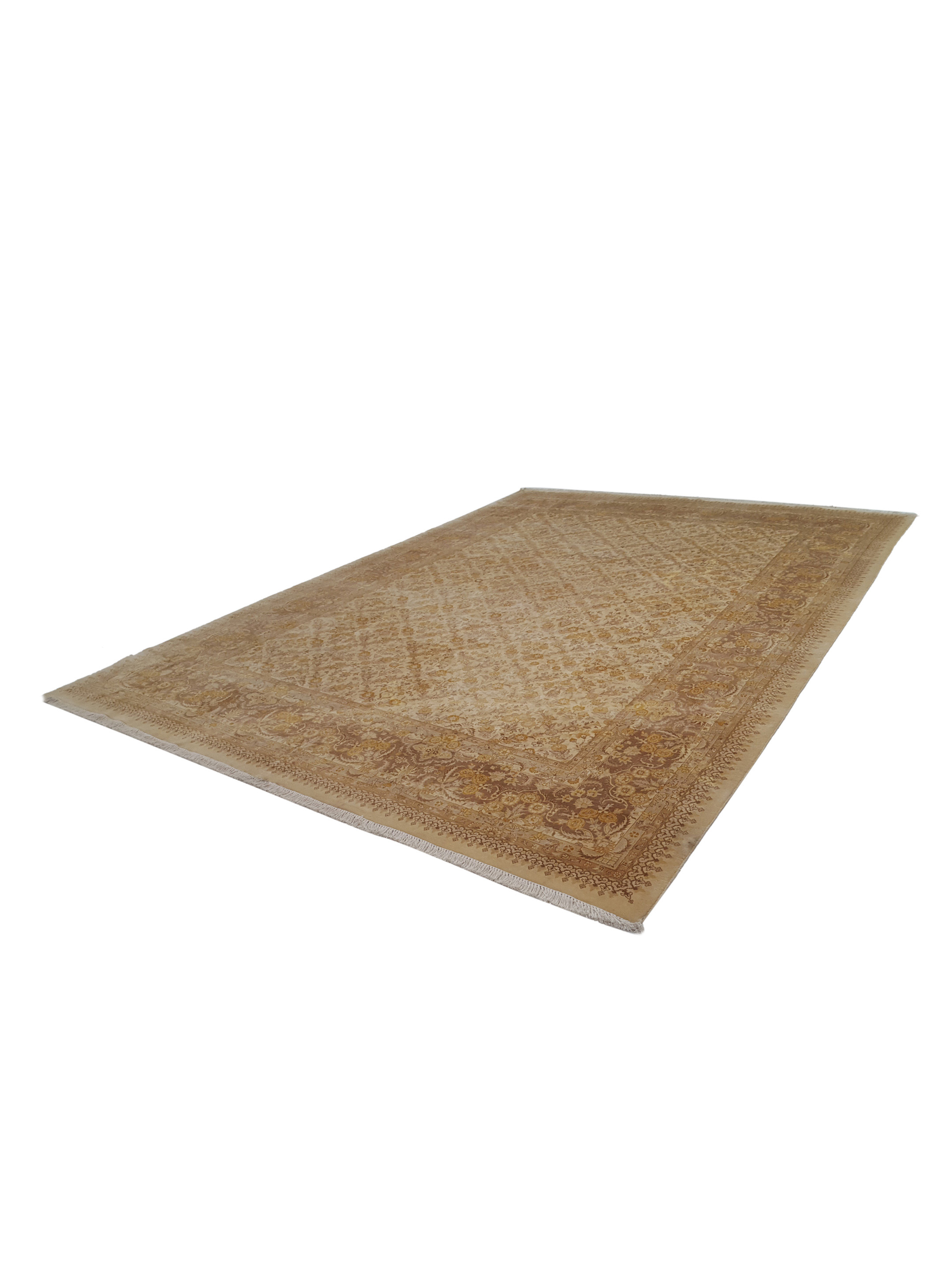 Classic Hand Knotted Gold 10x14 - Image 6 of 6