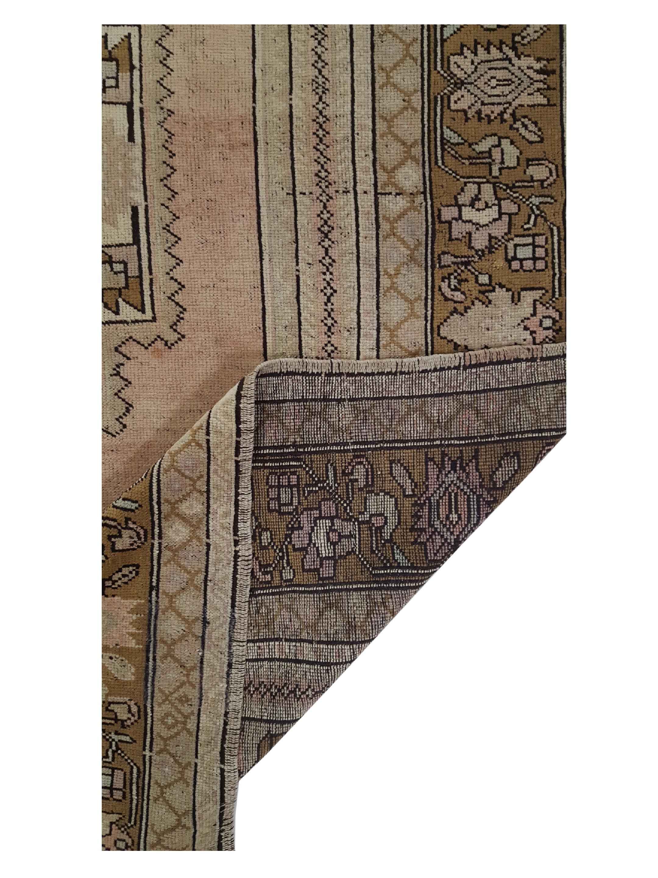 Anatolian Hand Knotted Camel 7x12 - Image 3 of 6